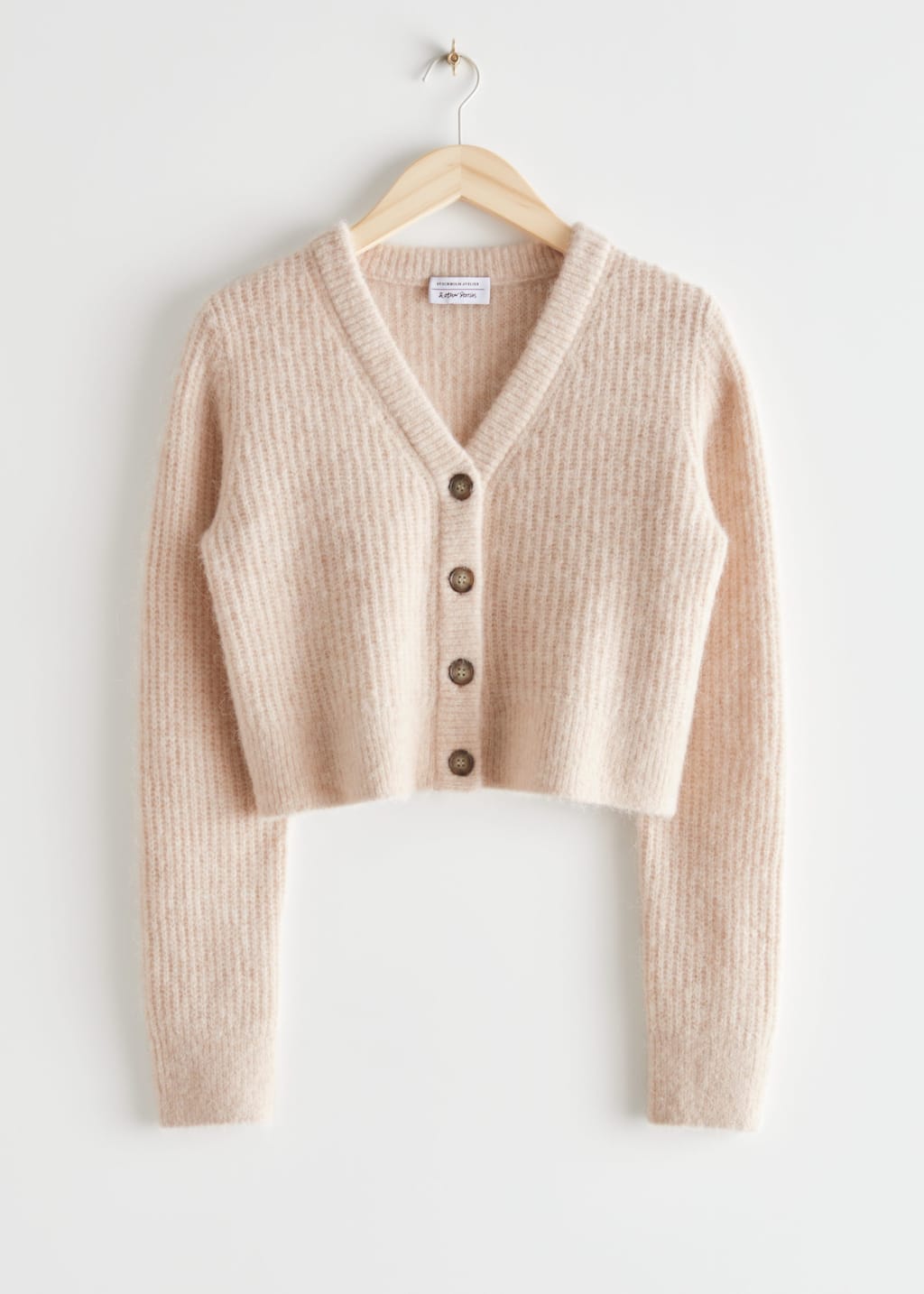 Boxy Knit Cardigan - Pink - Still Life