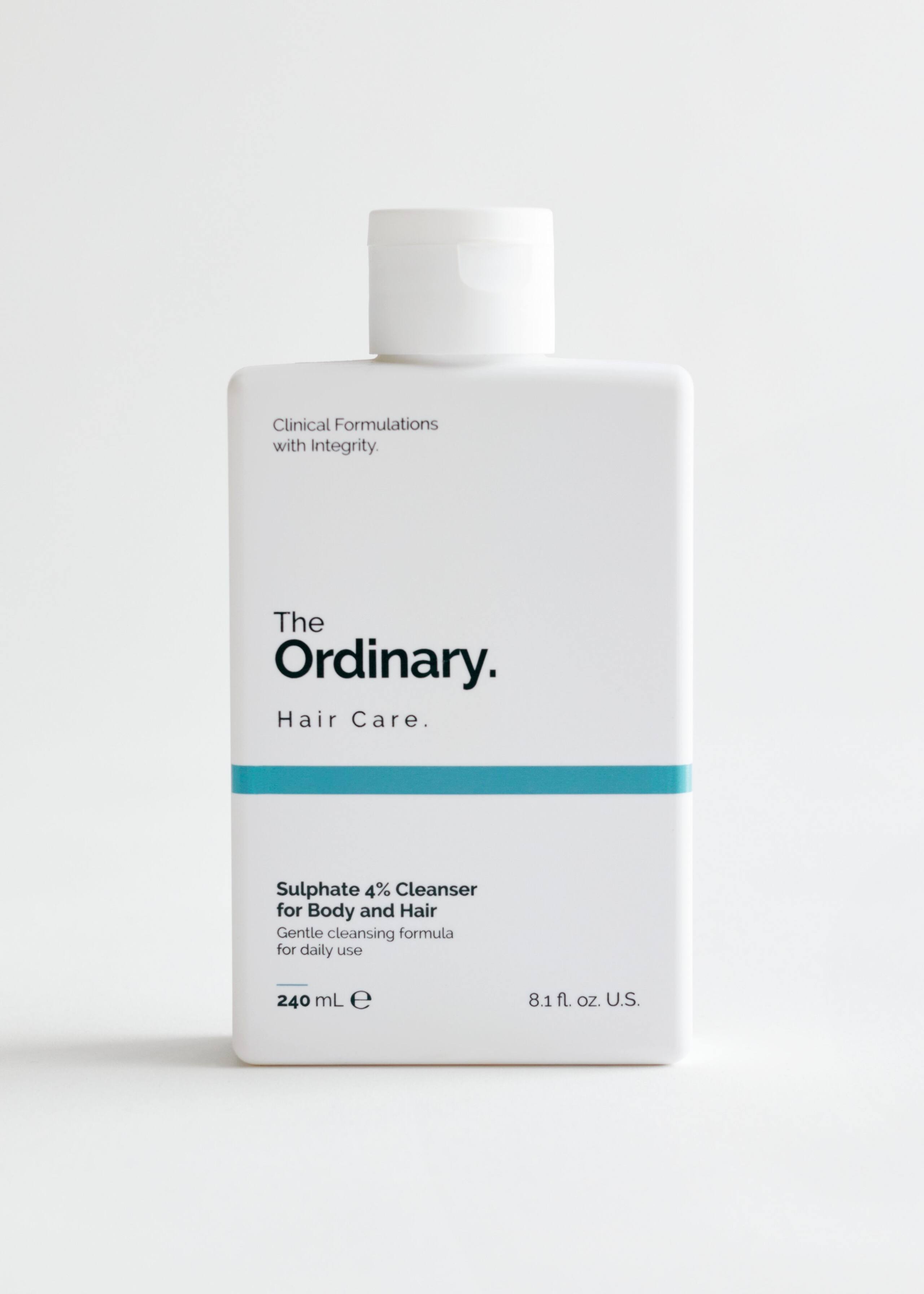 The Ordinary Sulphate 4% Cleanser For Body and Hair - The Ordinary Shampoo - Natura morta
