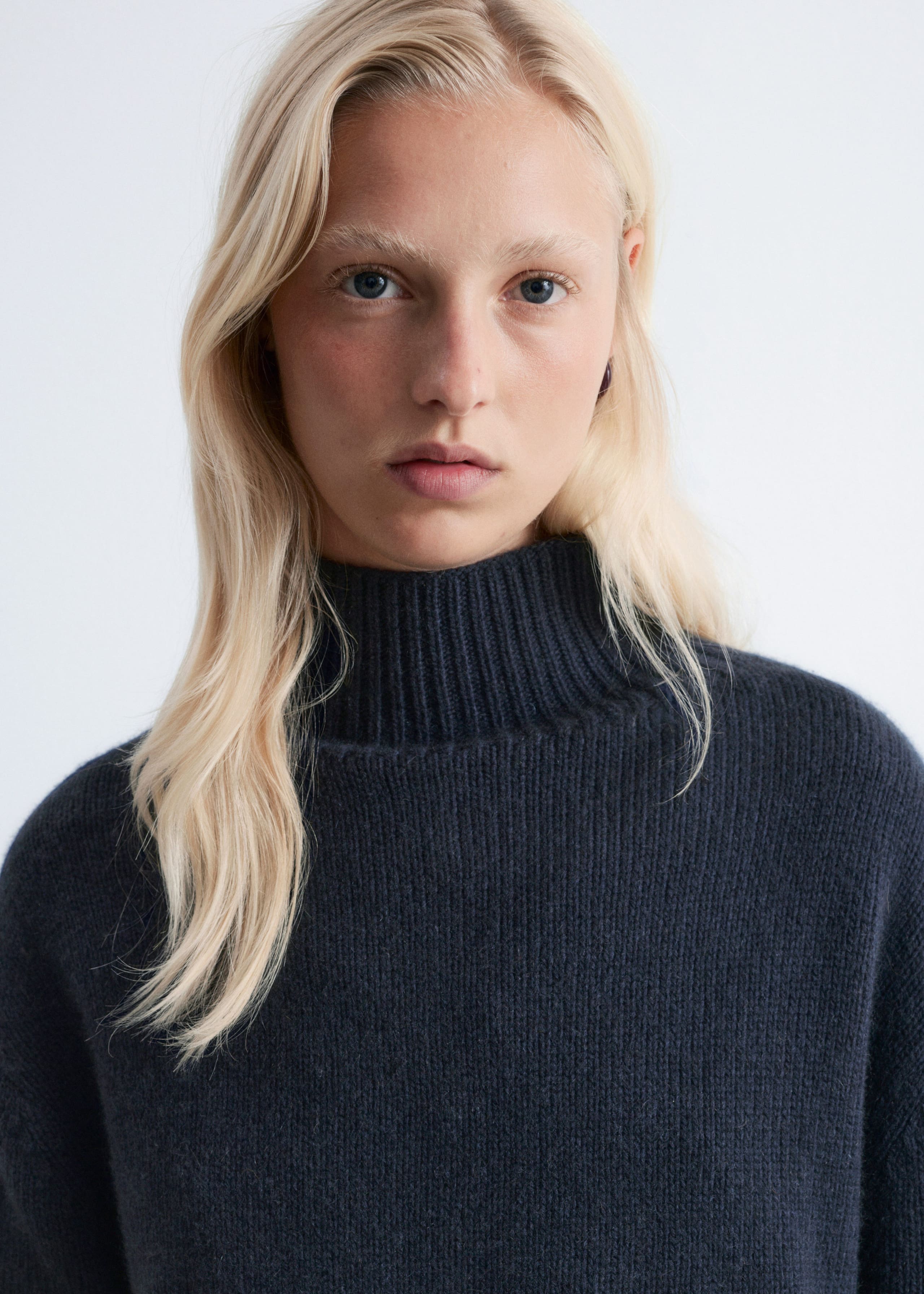 Image of Rollkragenpullover aus Kaschmir-Mix