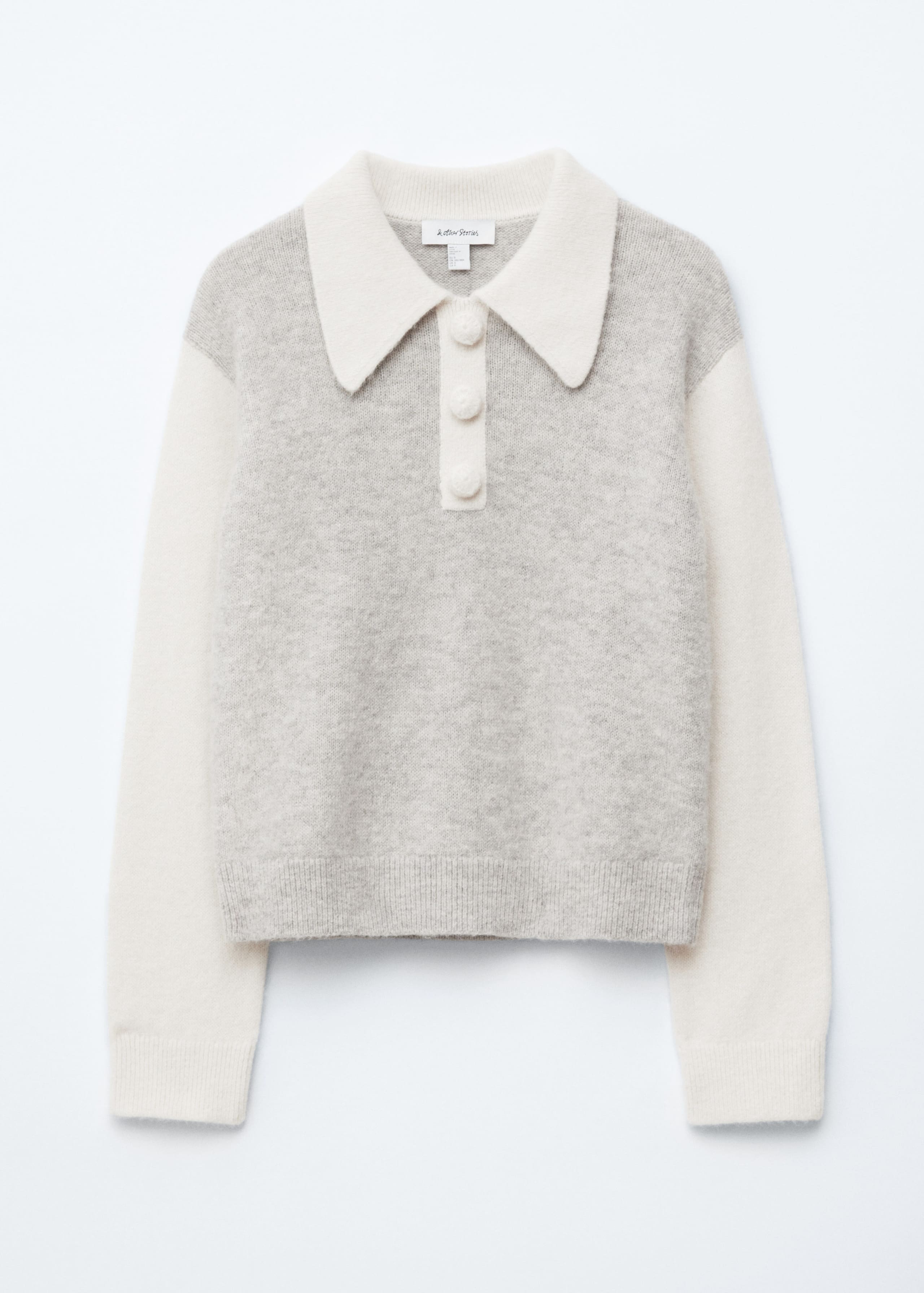 Image of Pullover aus Alpaka-Mix mit Kragen