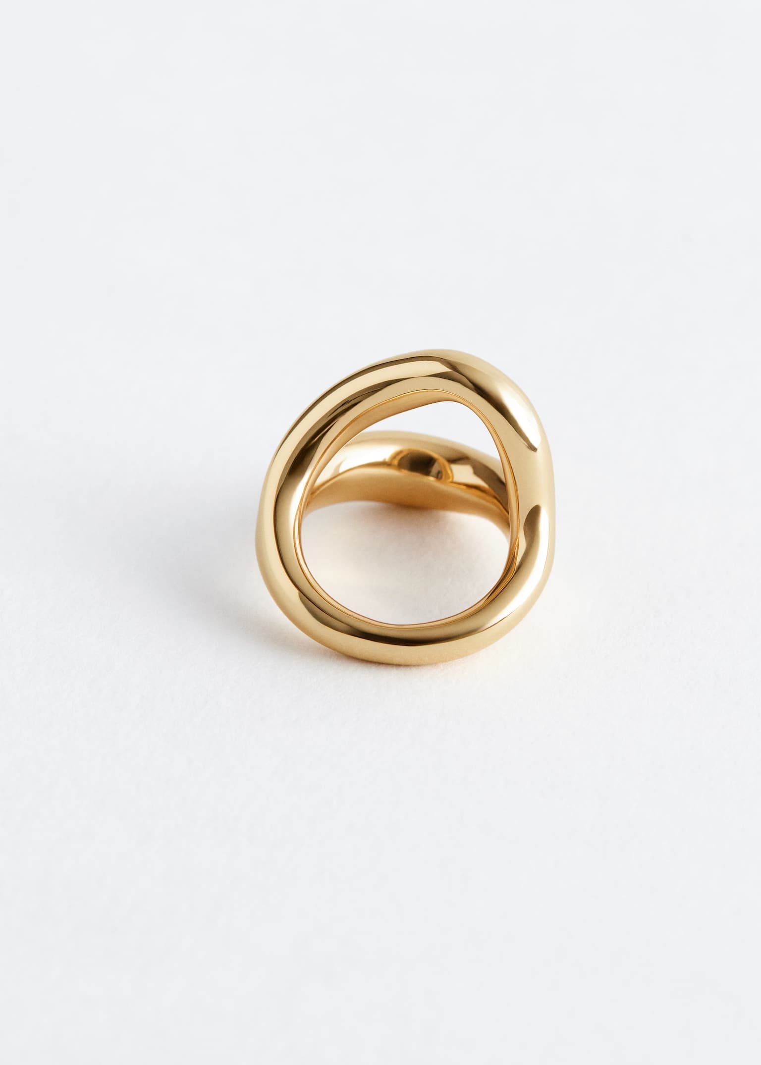 Irregular Ring - Gold/Silver - 2