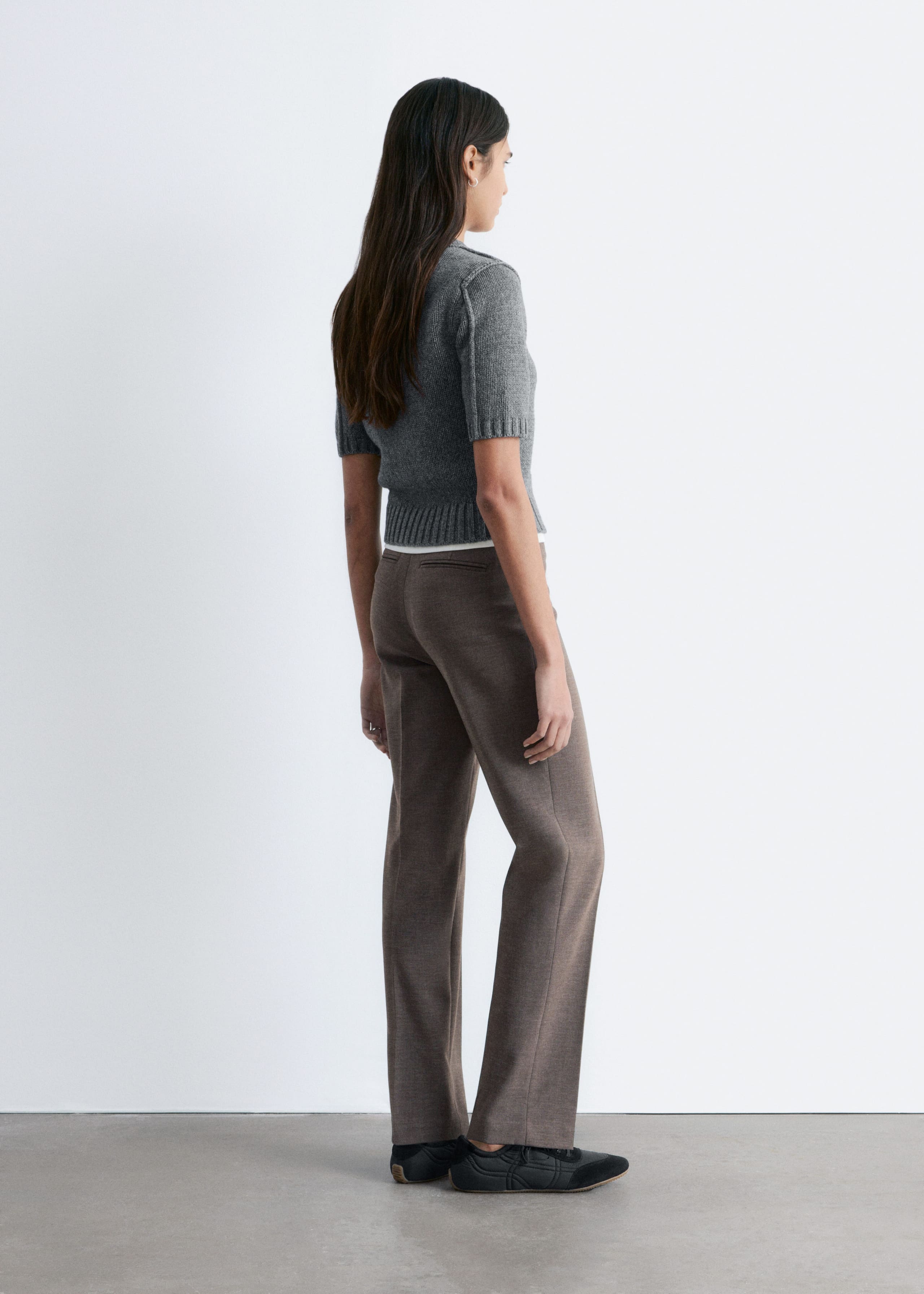 Image of Tailored Press-Crease Trousers