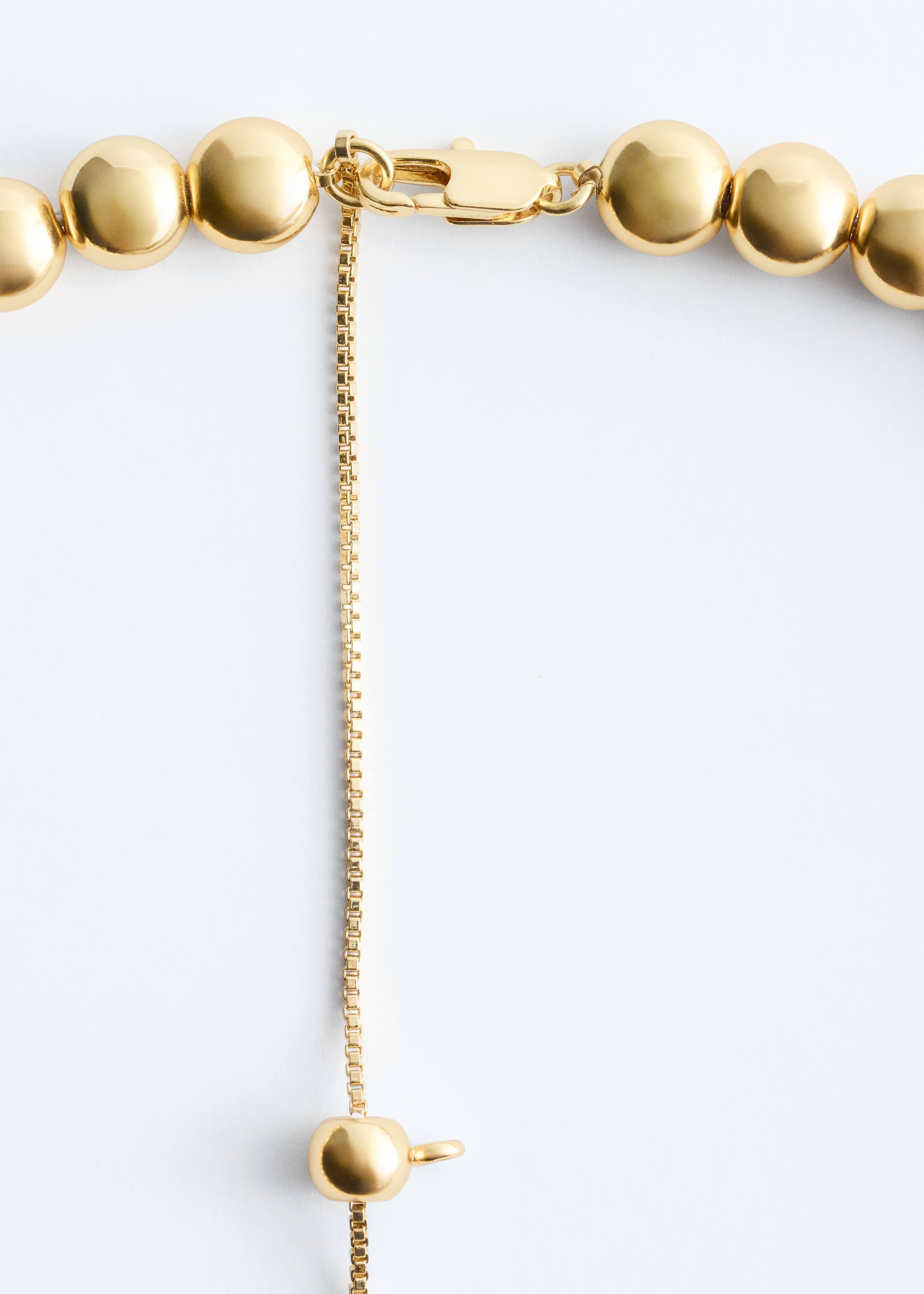 Visa större bild: Kort halsband med pärlor - Guld - DAM | H&M SE 5