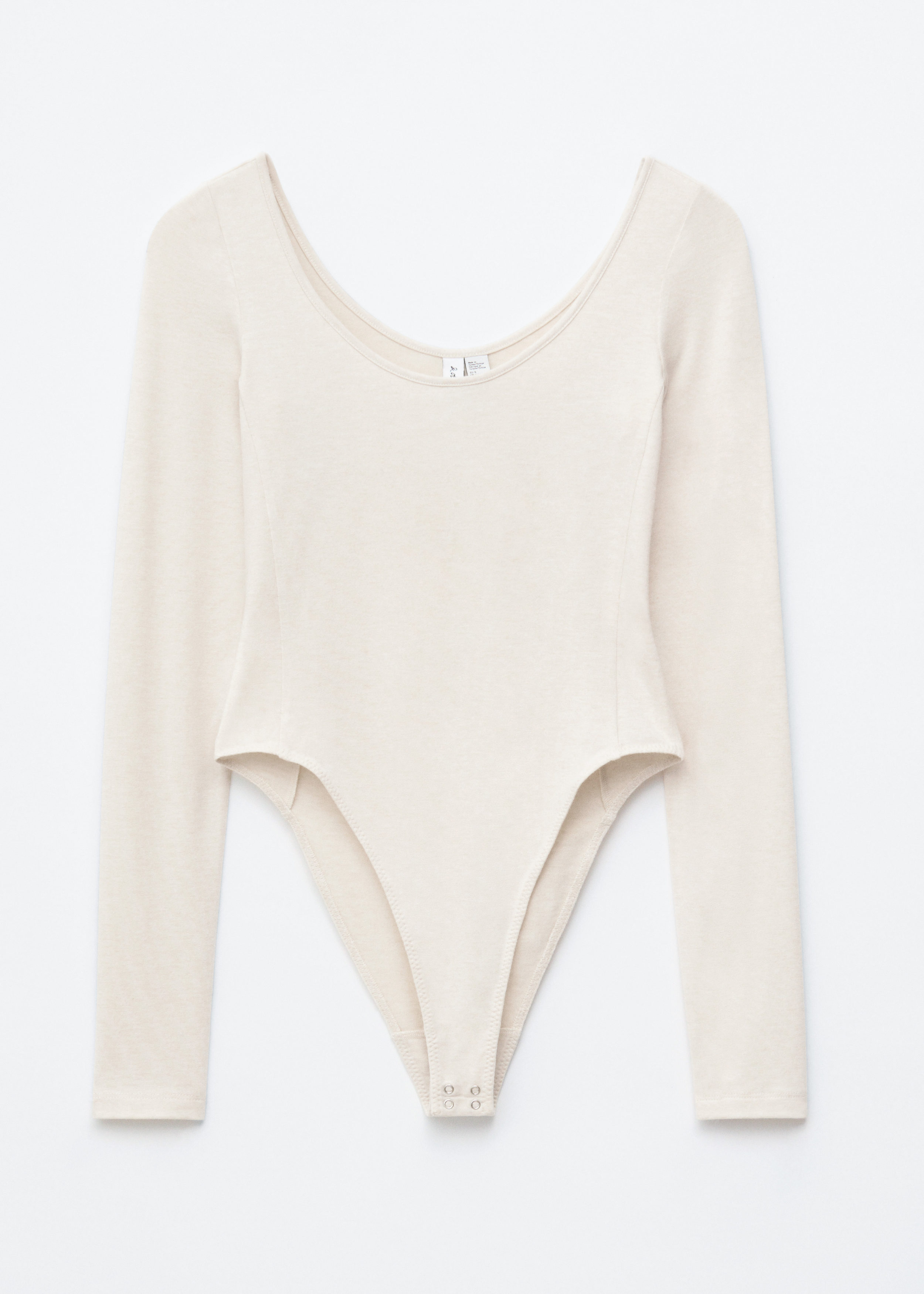 Scoop-Neck Bodysuit