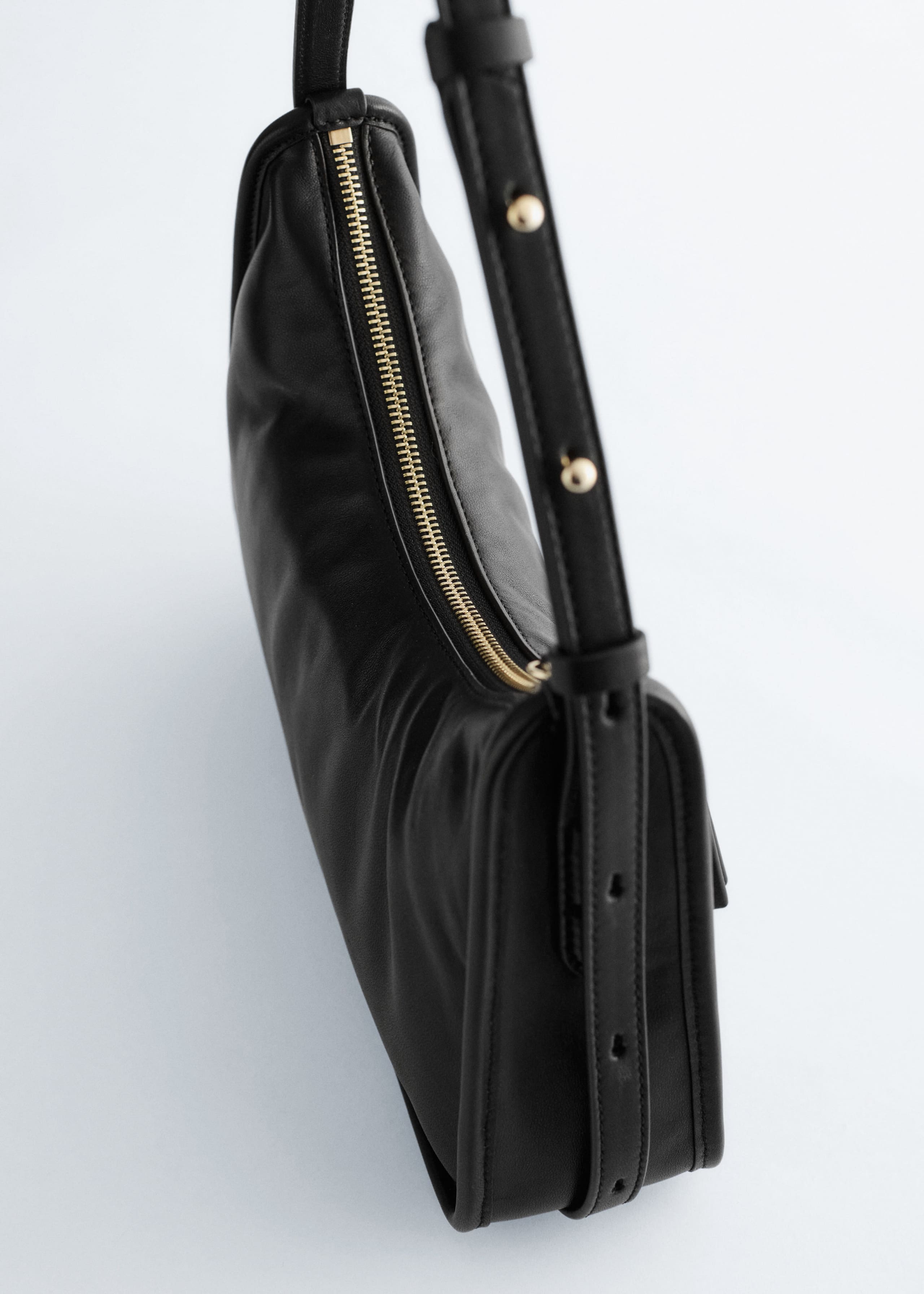 Image of Leather Shoulder Bag