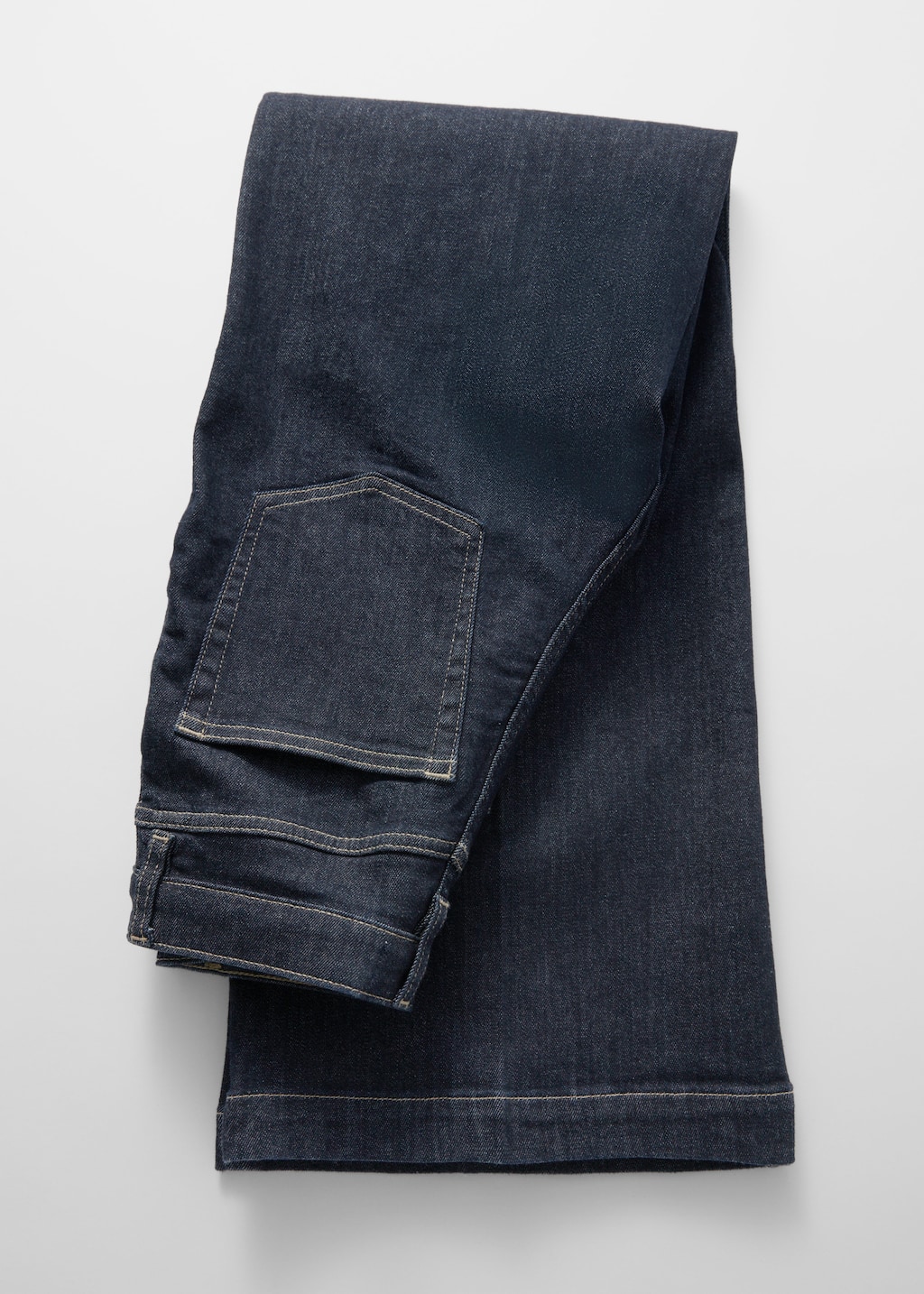 Image of Wide Press-Crease Jeans
