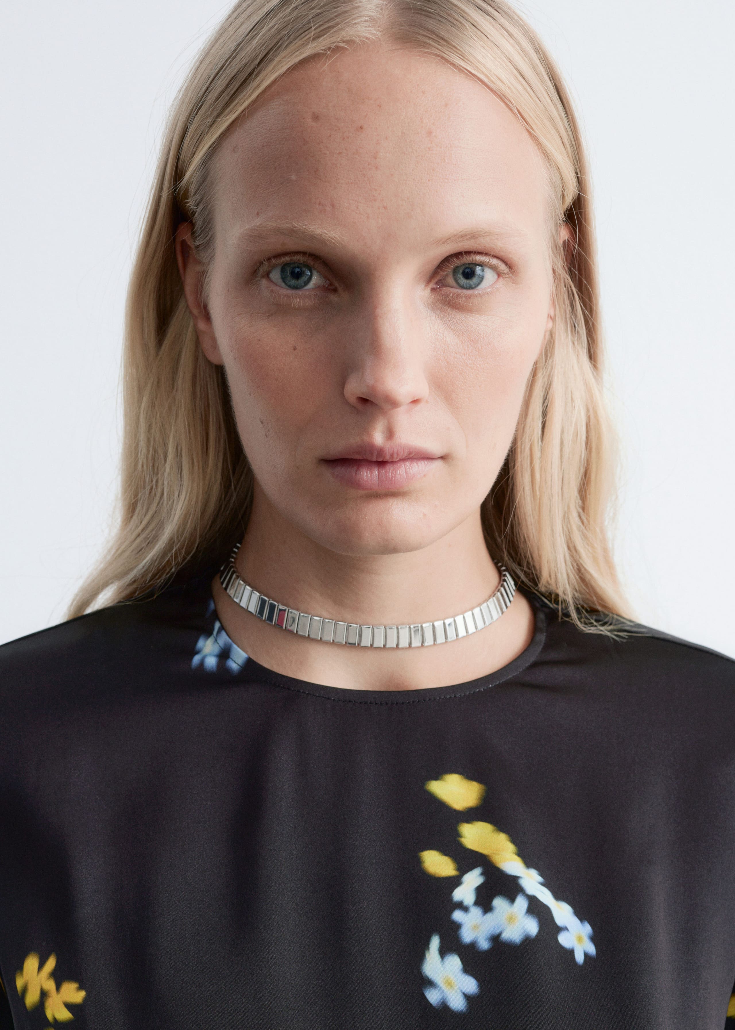 Image of Stacked Plate Necklace