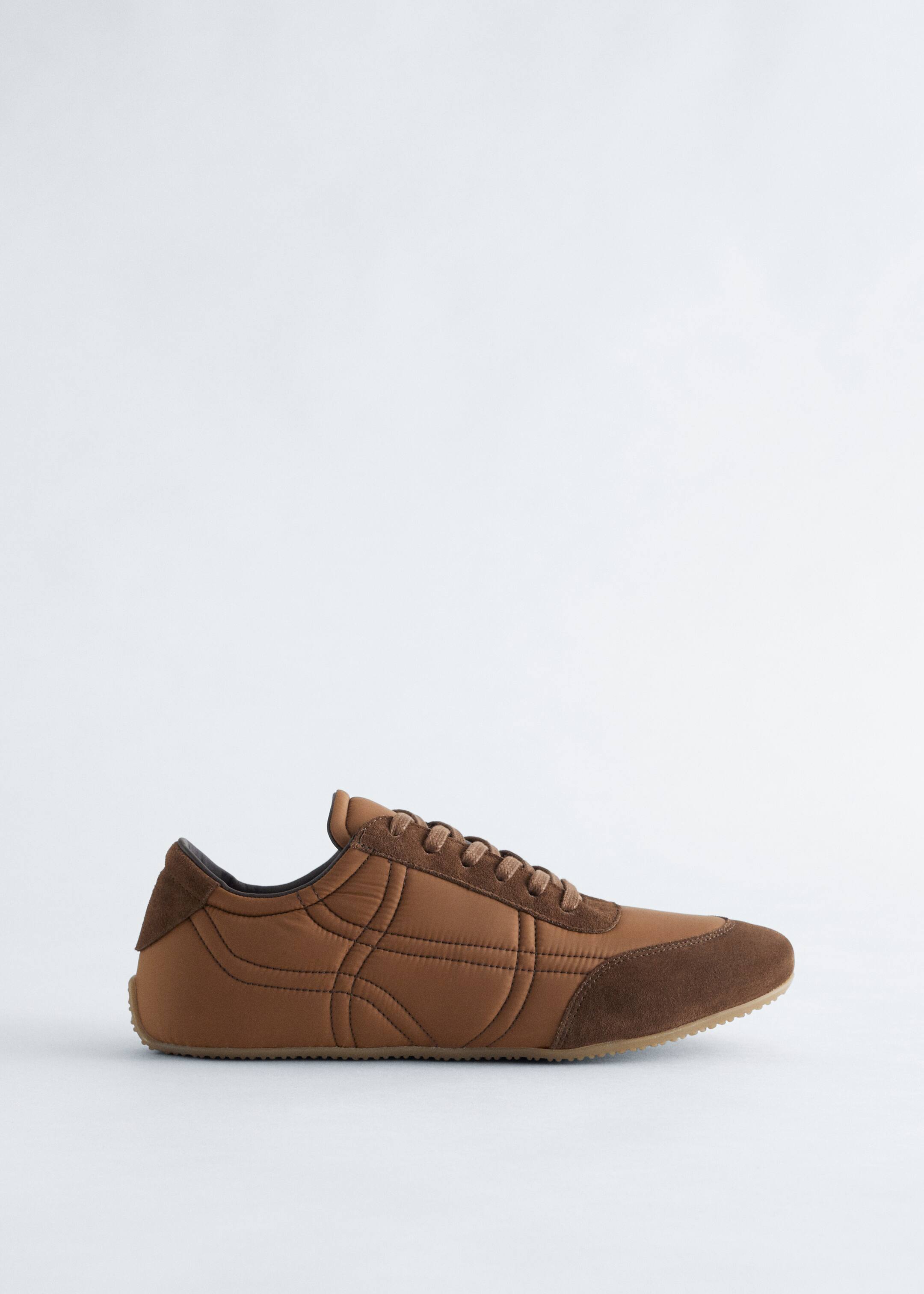 Größeres Bild ansehen: Sneaker mit Veloursleder-Details - Braun - Ladies | H&M DE 3