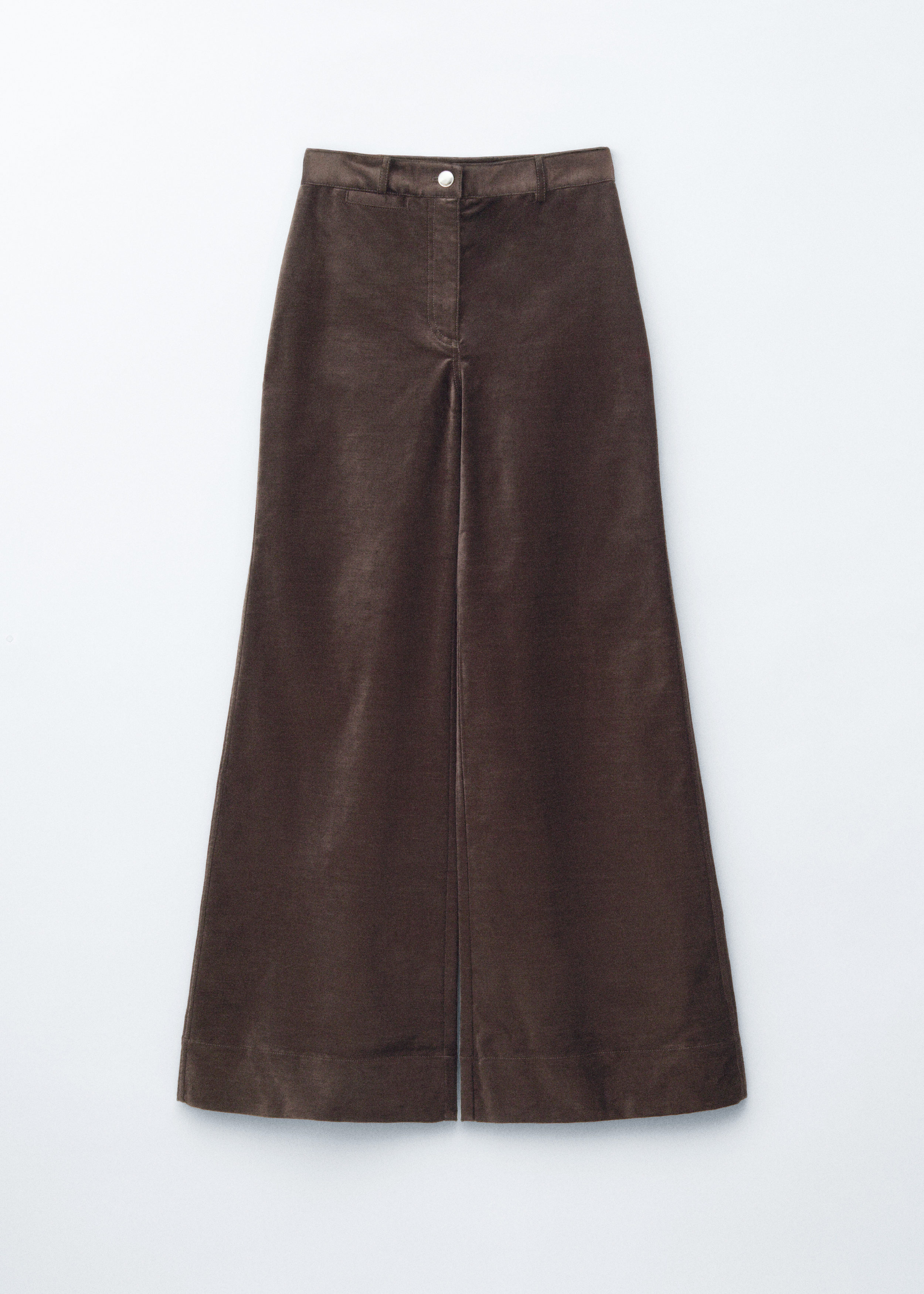 Flared Velvet Trousers