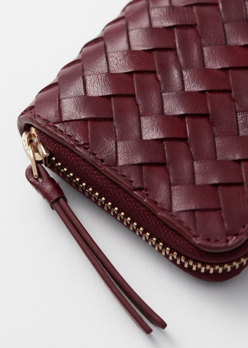 Image of Braided Leather Wallet