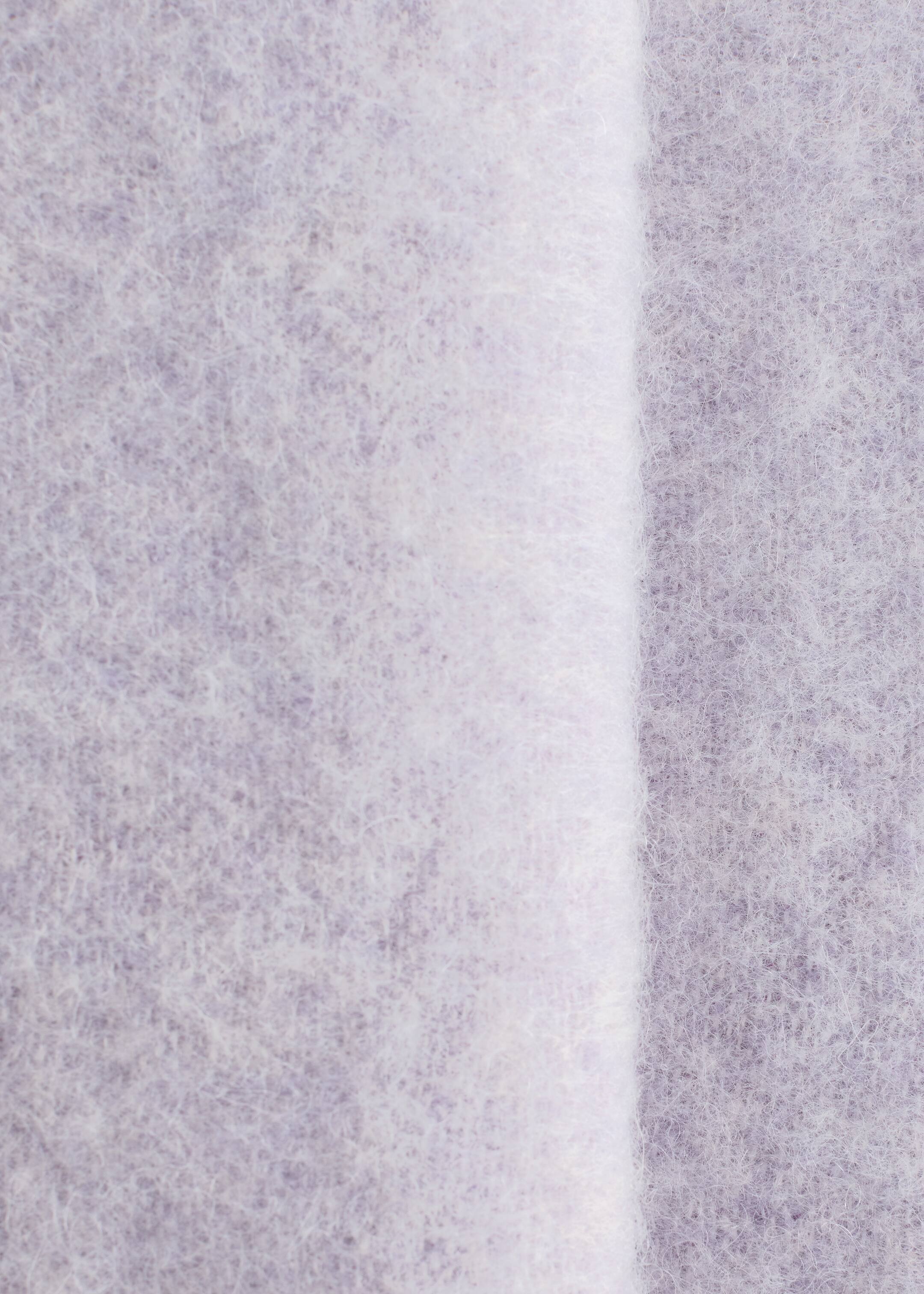 View larger image: Alpaca-Blend Fringed Scarf - Light Dusty Purple - Ladies | H&M GB 2