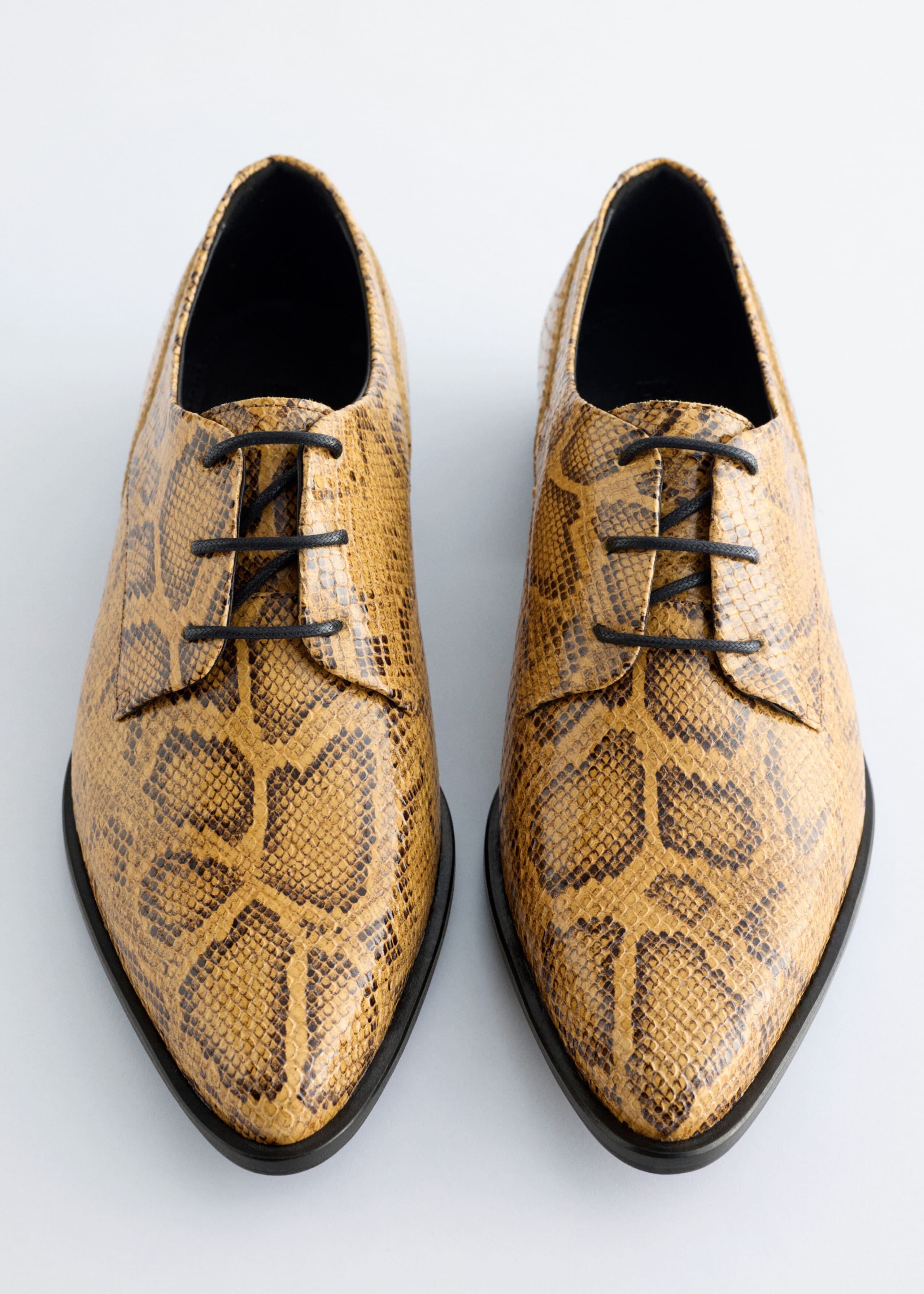 Image of Leather Derby Shoes