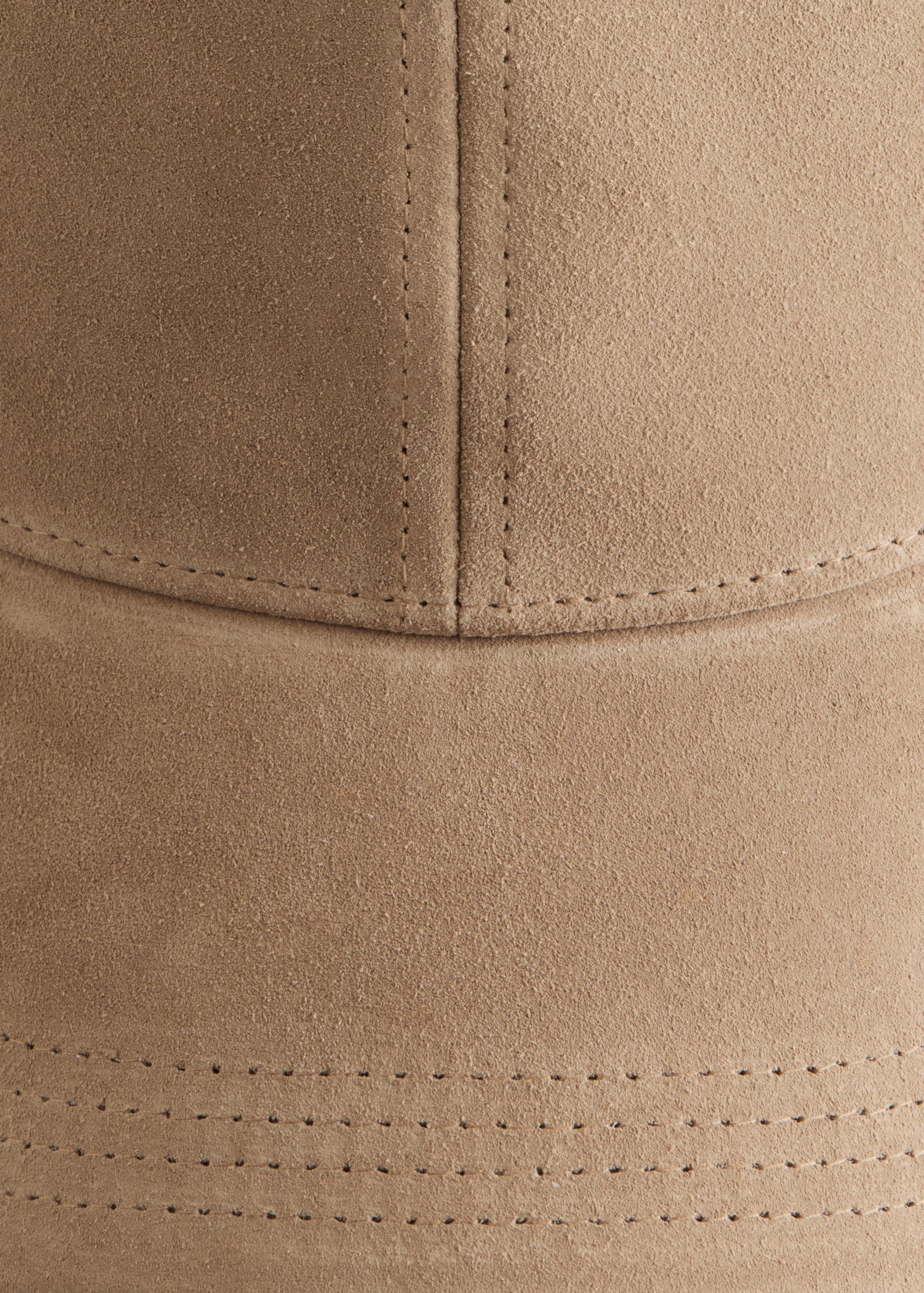 Image of Suede Baseball Cap