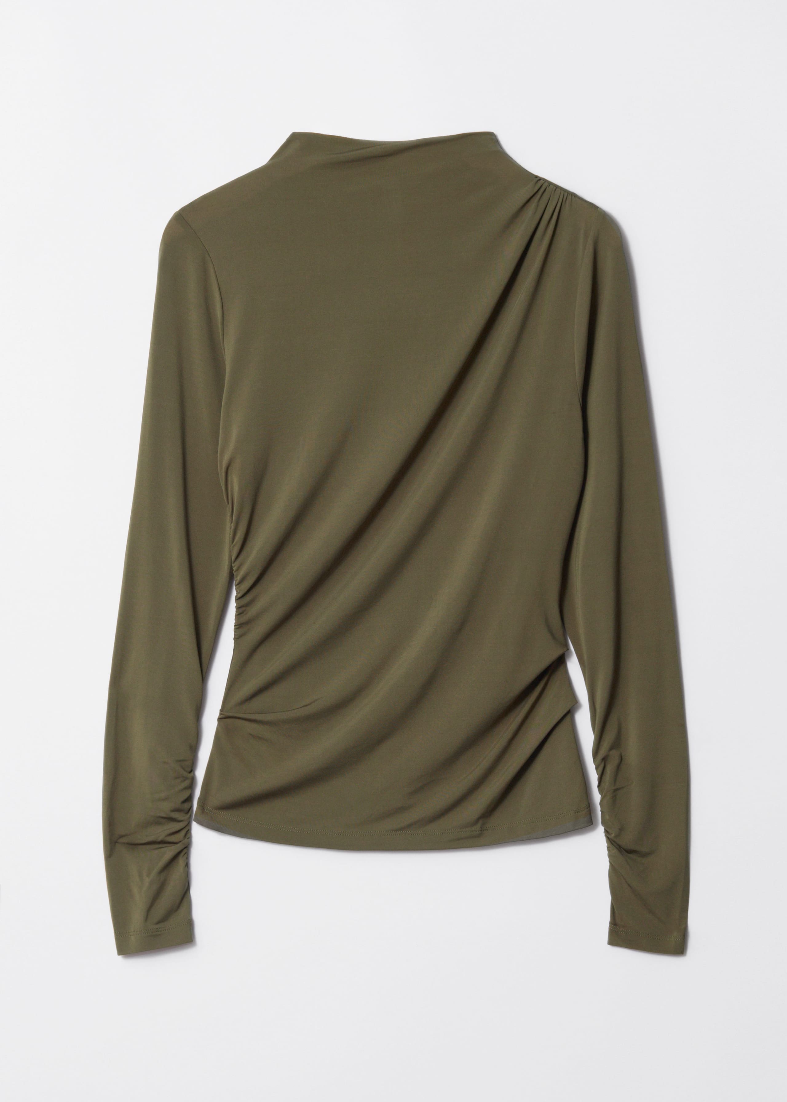 Draped Top - Black - Still Life