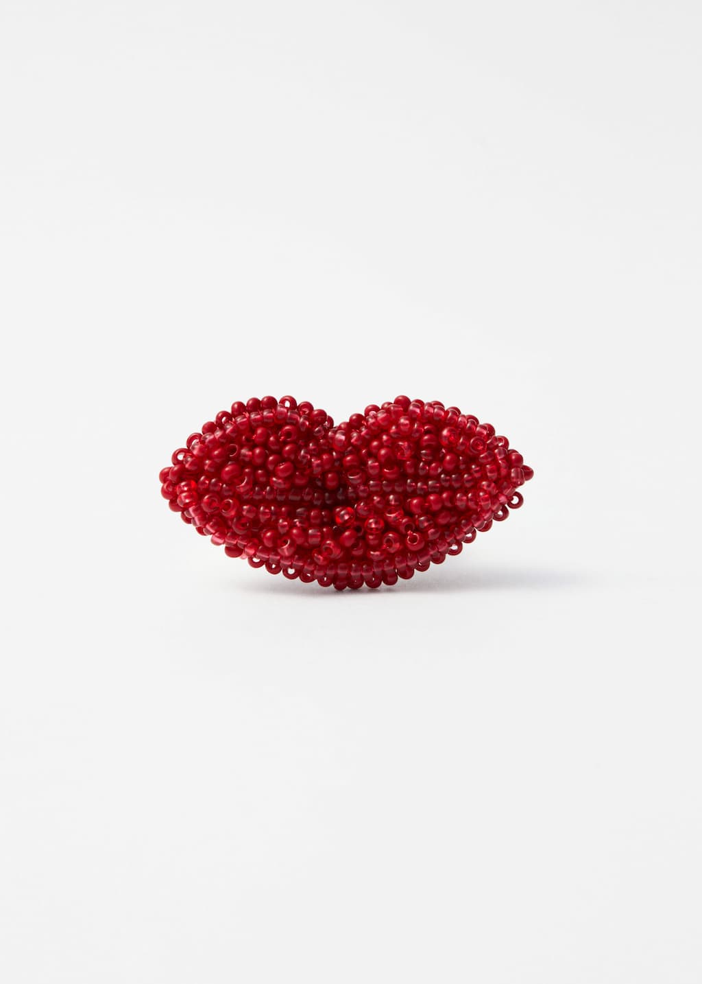 Lips-Decoration Beaded Ring
