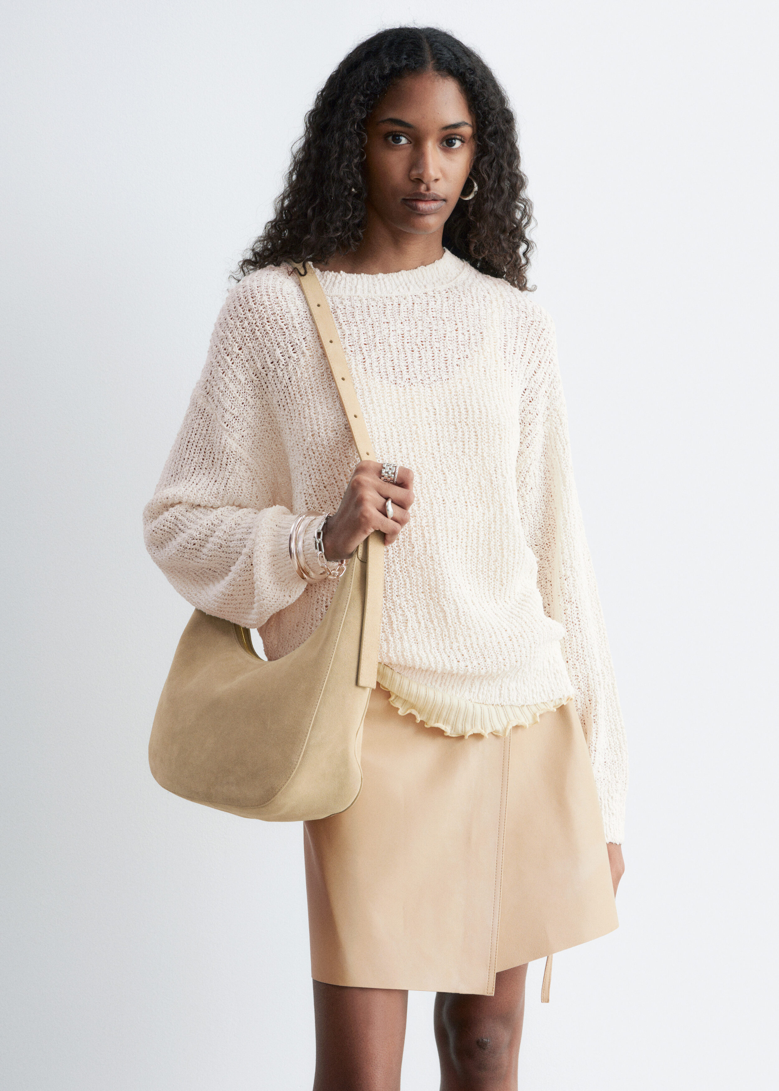 Silk-Cotton Knit Jumper