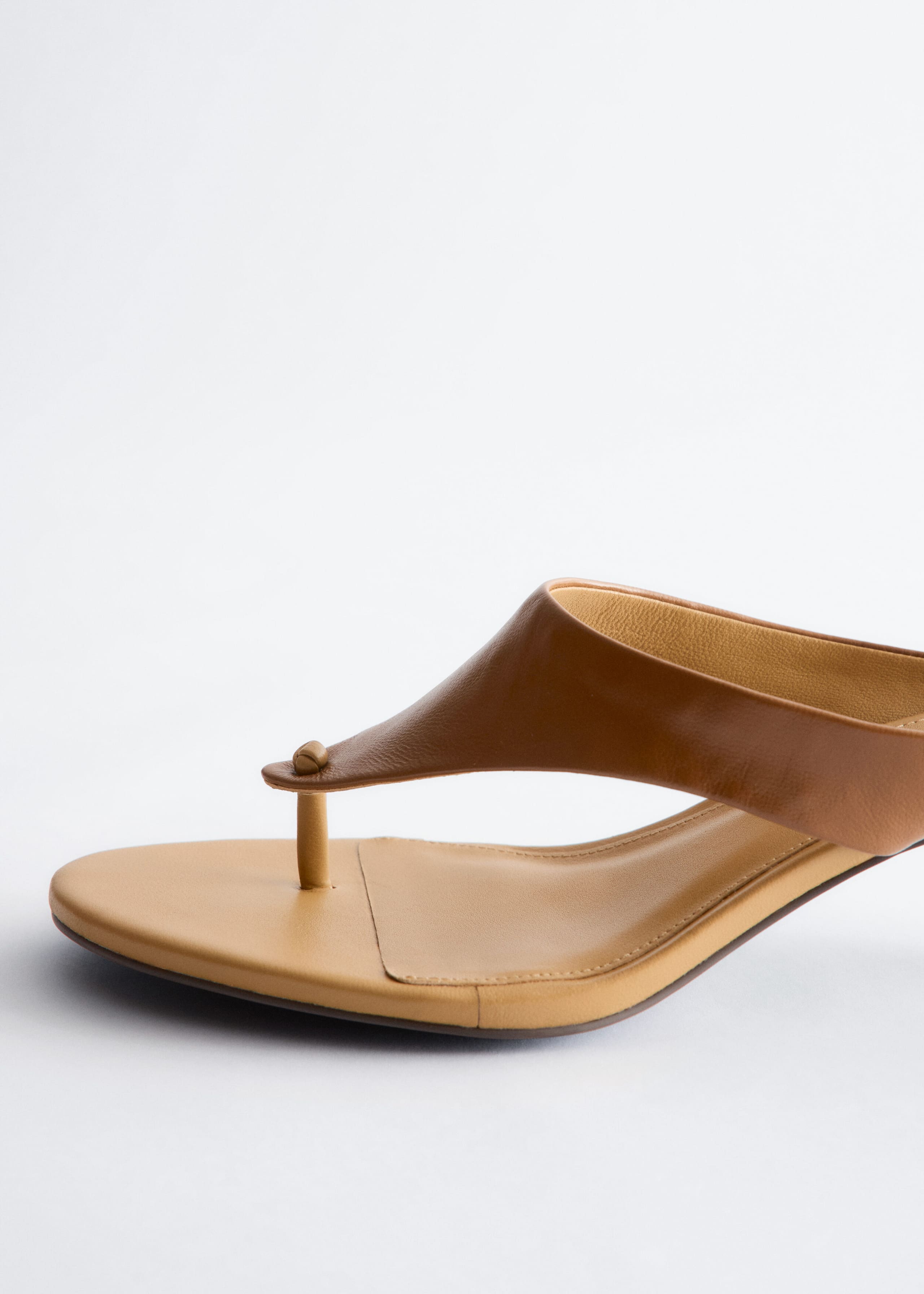 Leather Kitten Heels - Green - Still Life