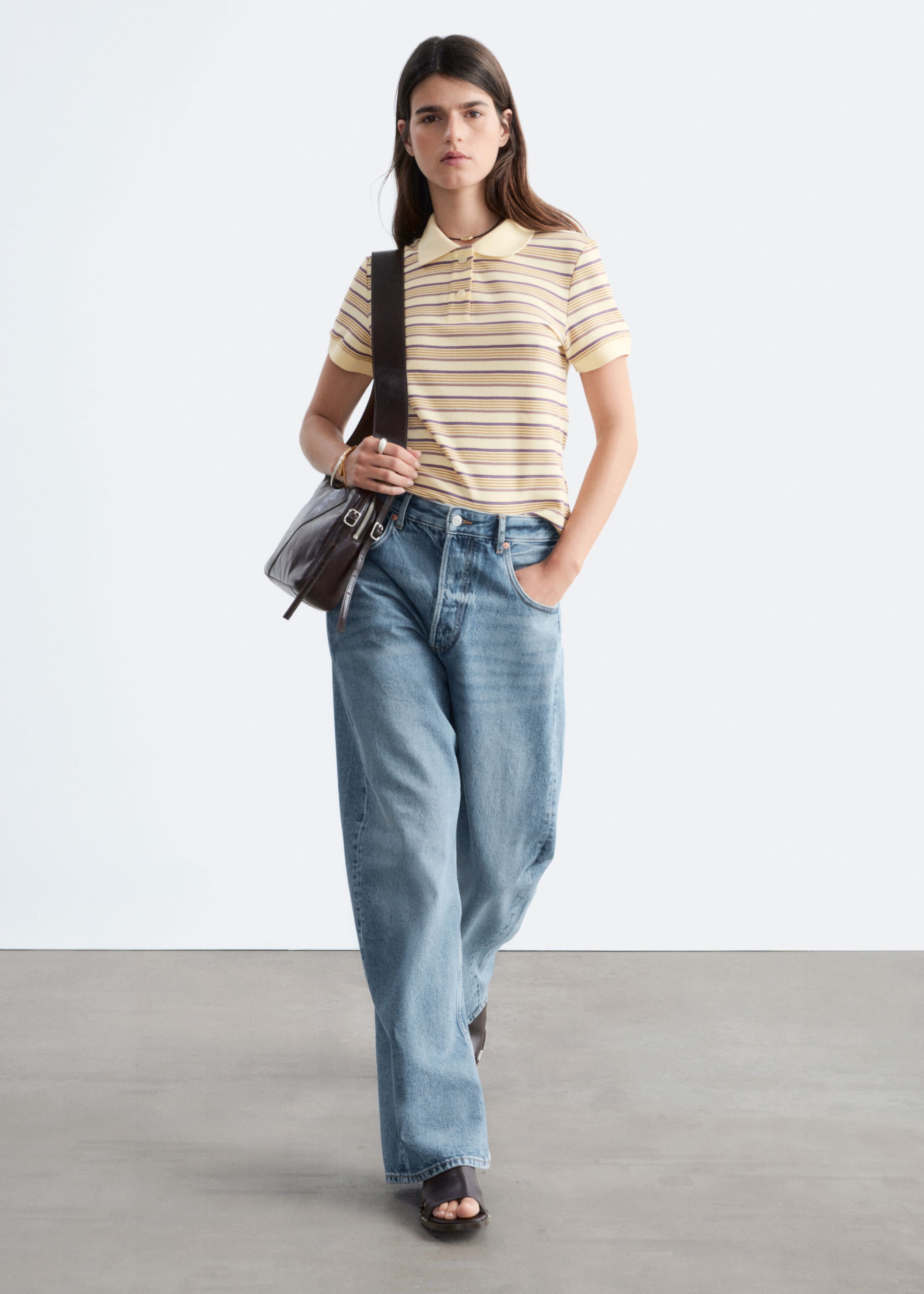 Image of Cotton Piqué Polo Shirt