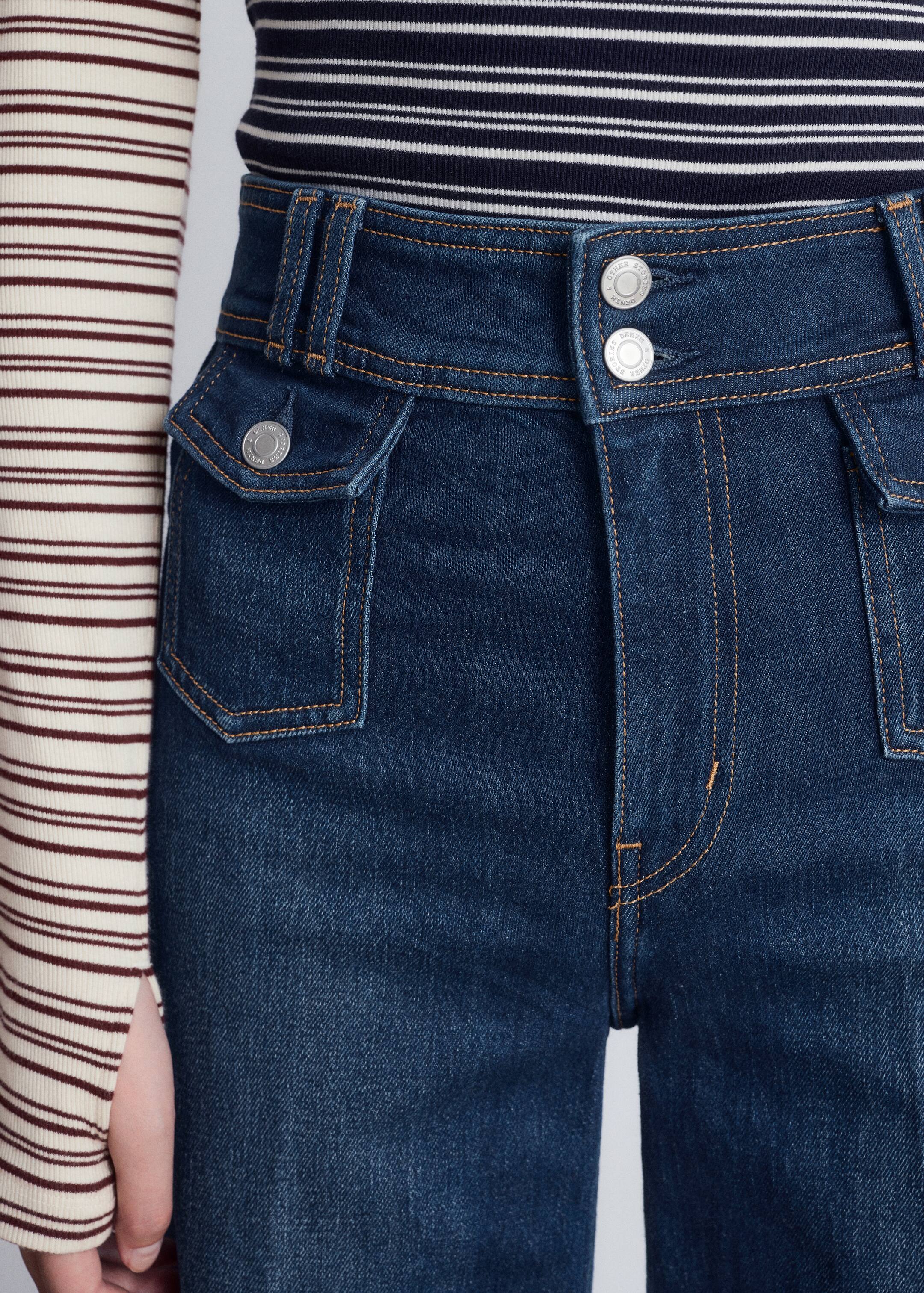 Visualizza immagine più grande: Jeans svasati con pieghe pressate - Blu medio lavato - DONNA | H&M IT 2