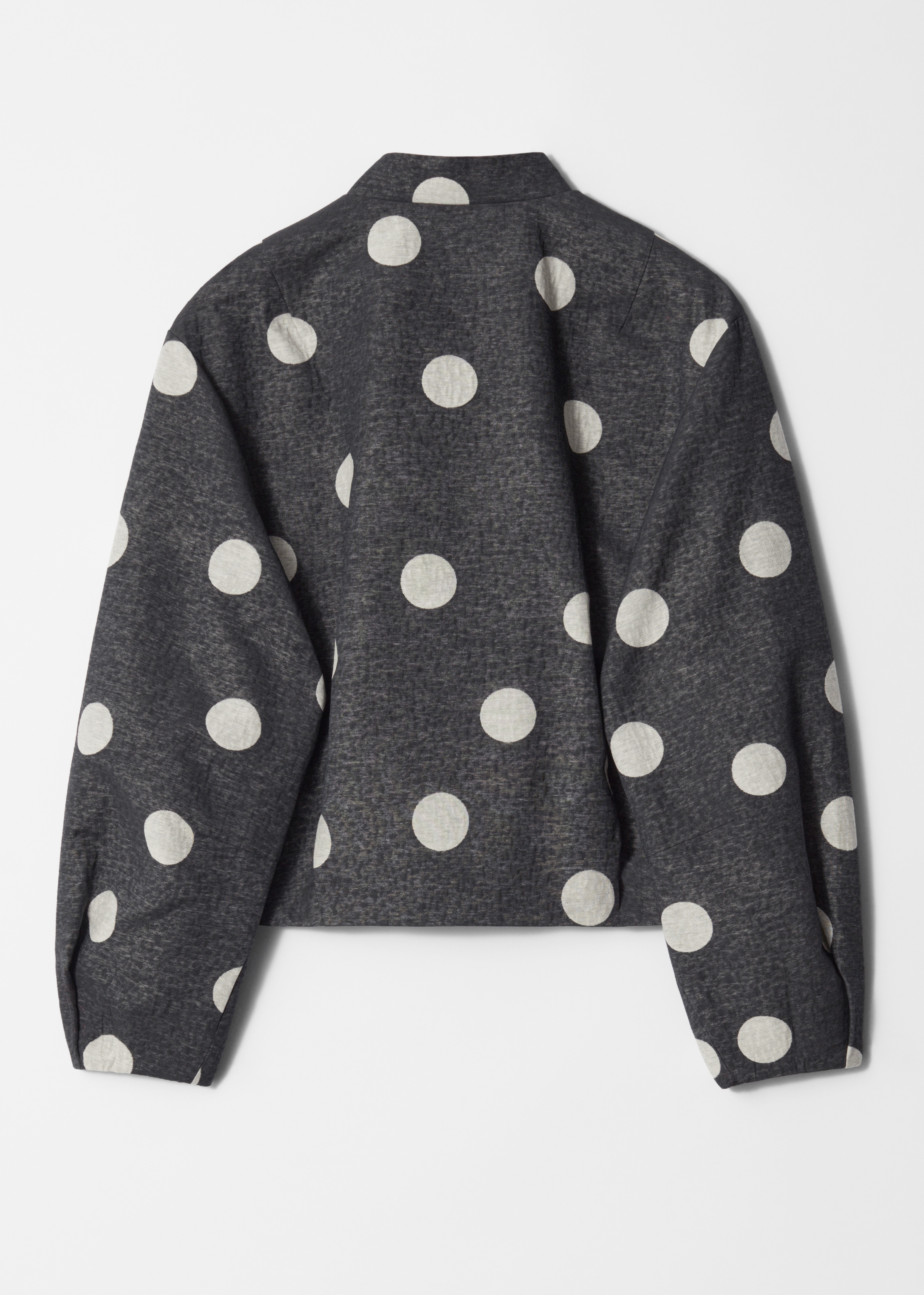 Bomber boxy - Grigio a pois