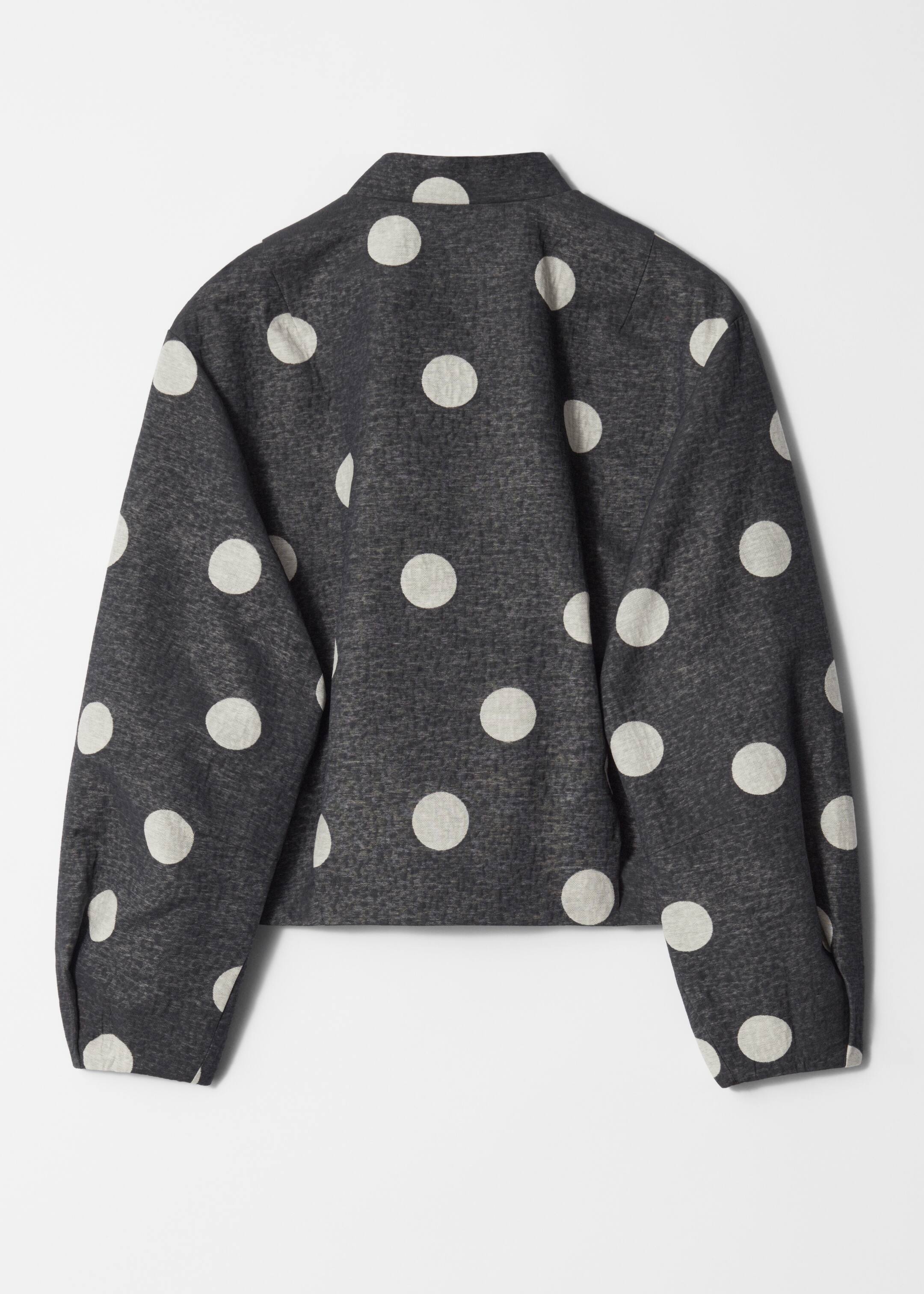Agrandir l'image: Veste style bomber - Pois gris - FEMME | H&M FR 6