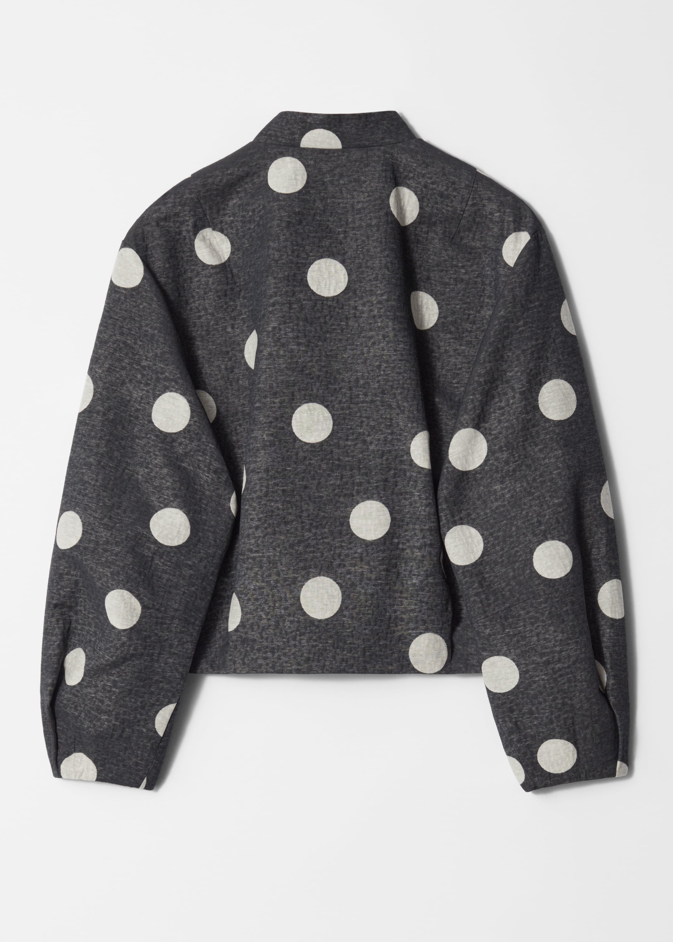 Agrandir l'image: Veste style bomber - Pois gris - FEMME | H&M FR 6