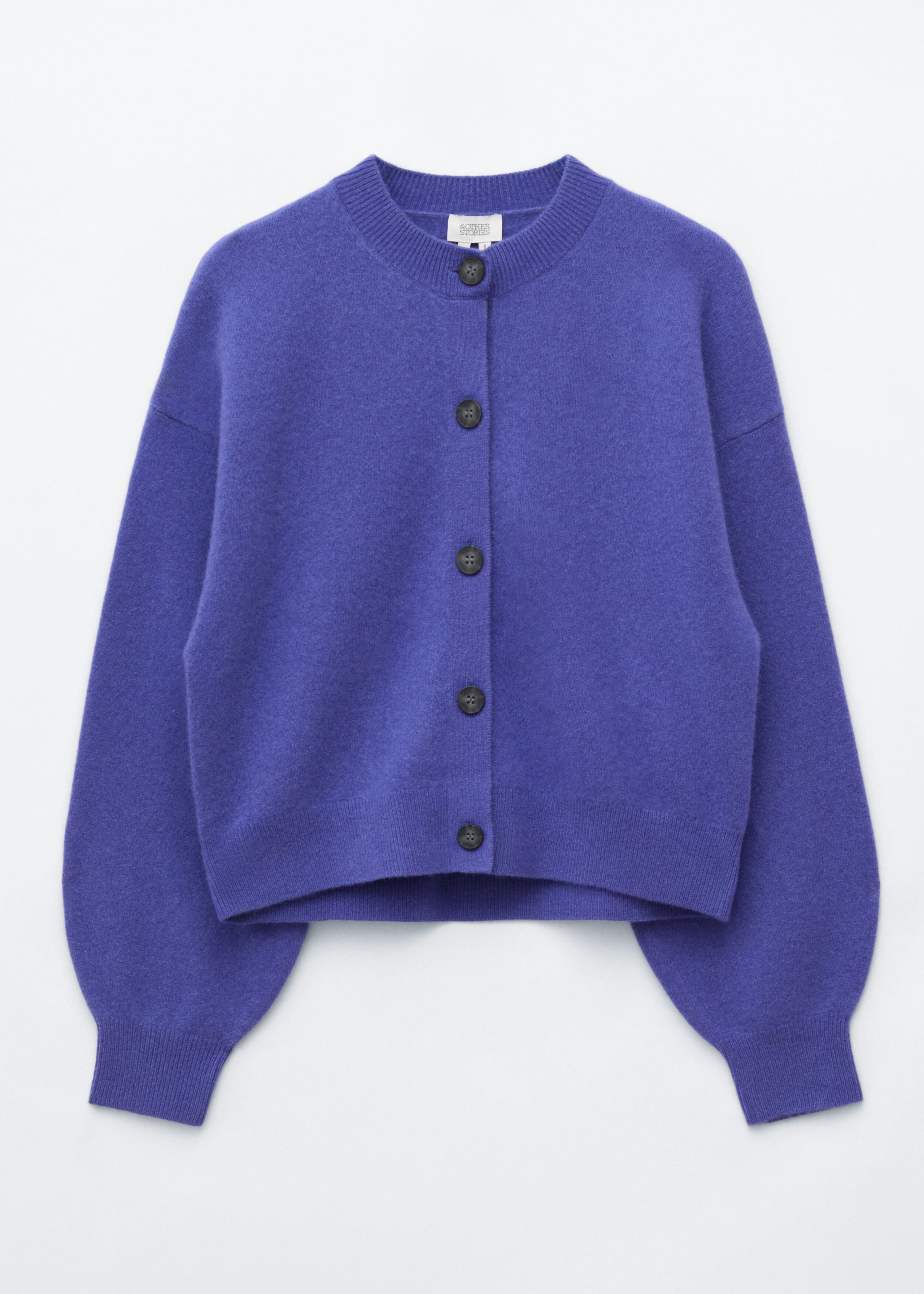 Vest van gekookte merinowol - Lilac - Lookbook