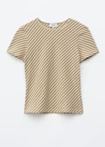 Varm beige/randig