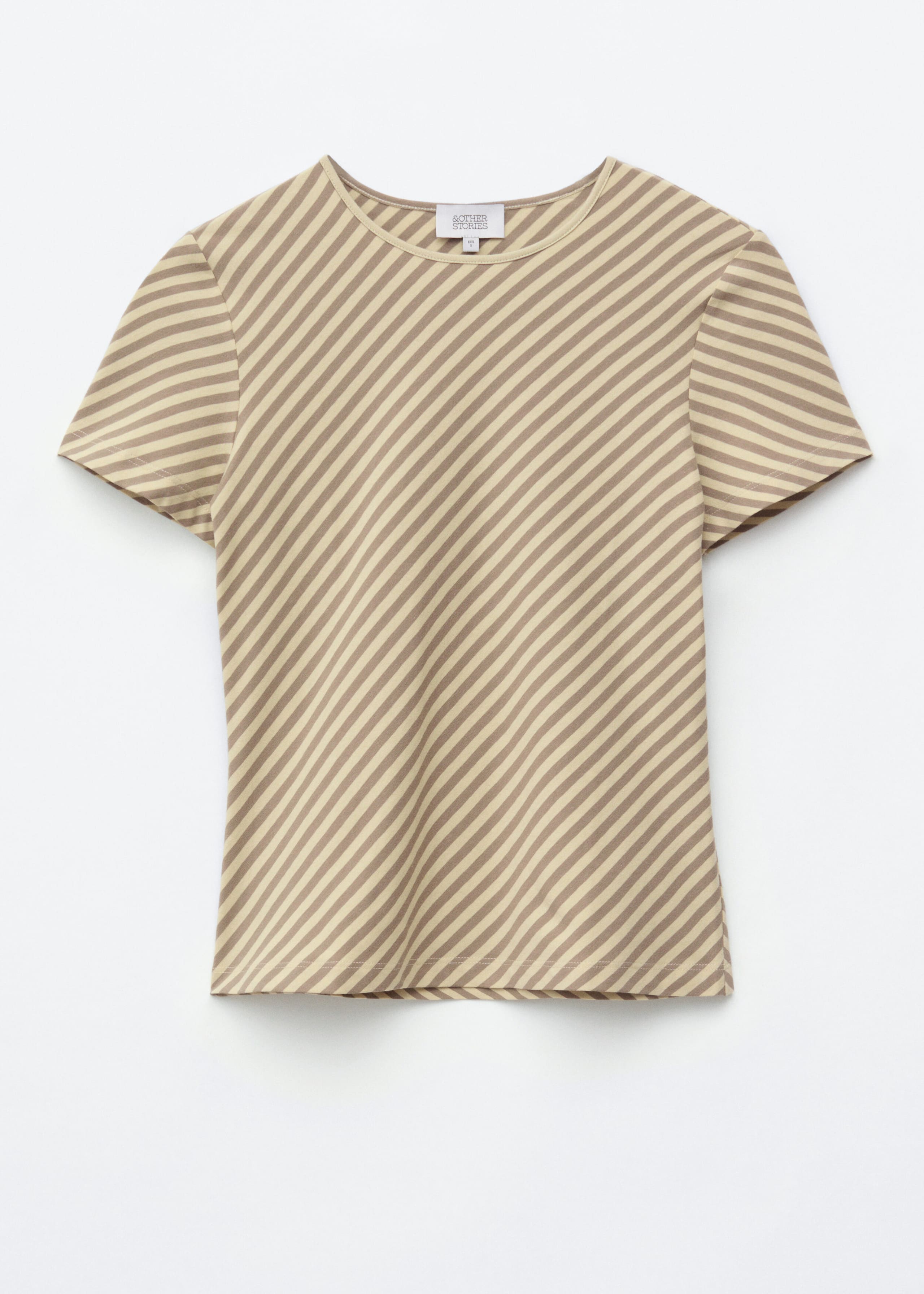 T-shirt imprimé et ajusté - Violet/Rayé - Still Life
