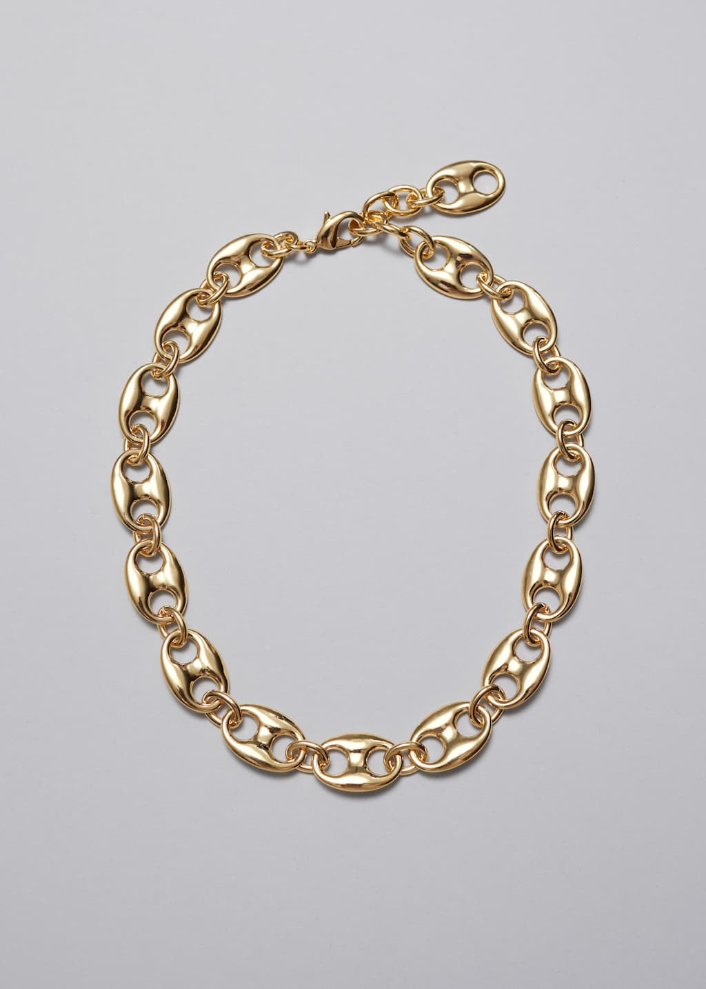 Collana a catena scultorea - Oro - Natura morta