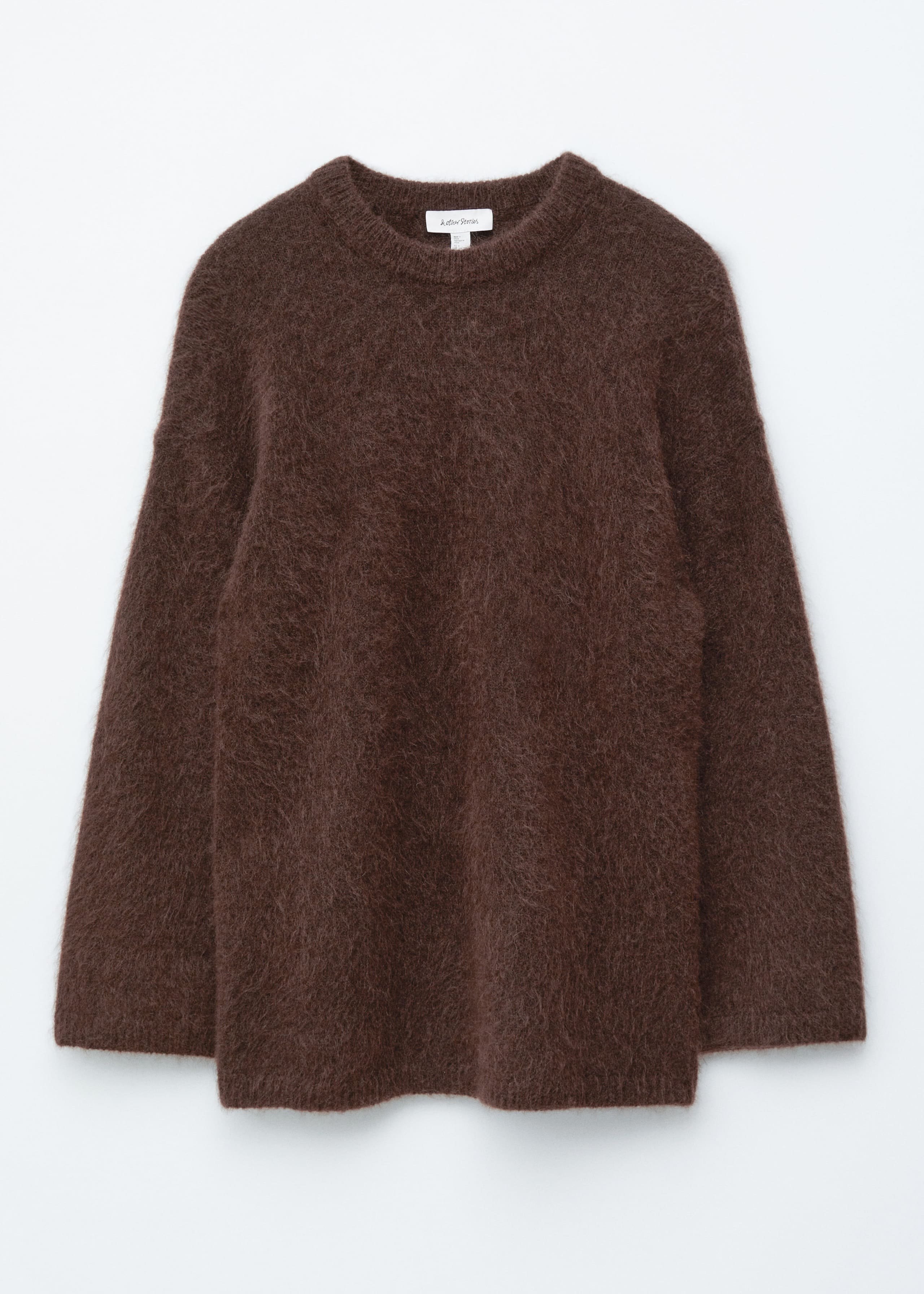 Image of Oversized Mohair-Blend Sweater