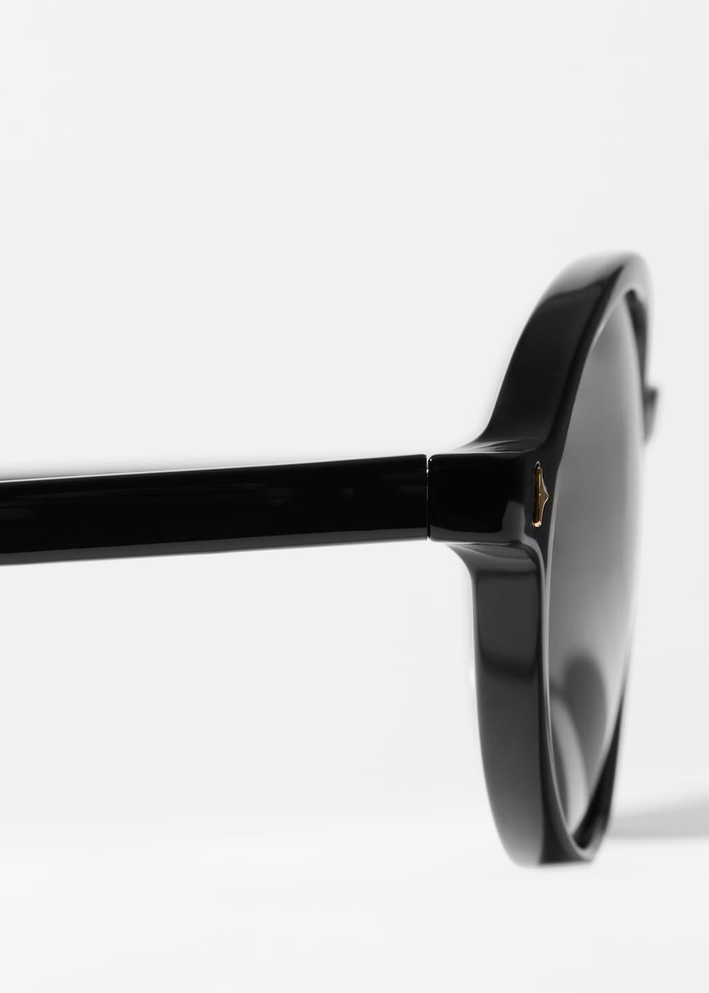 Image of Oval-Frame Sunglasses