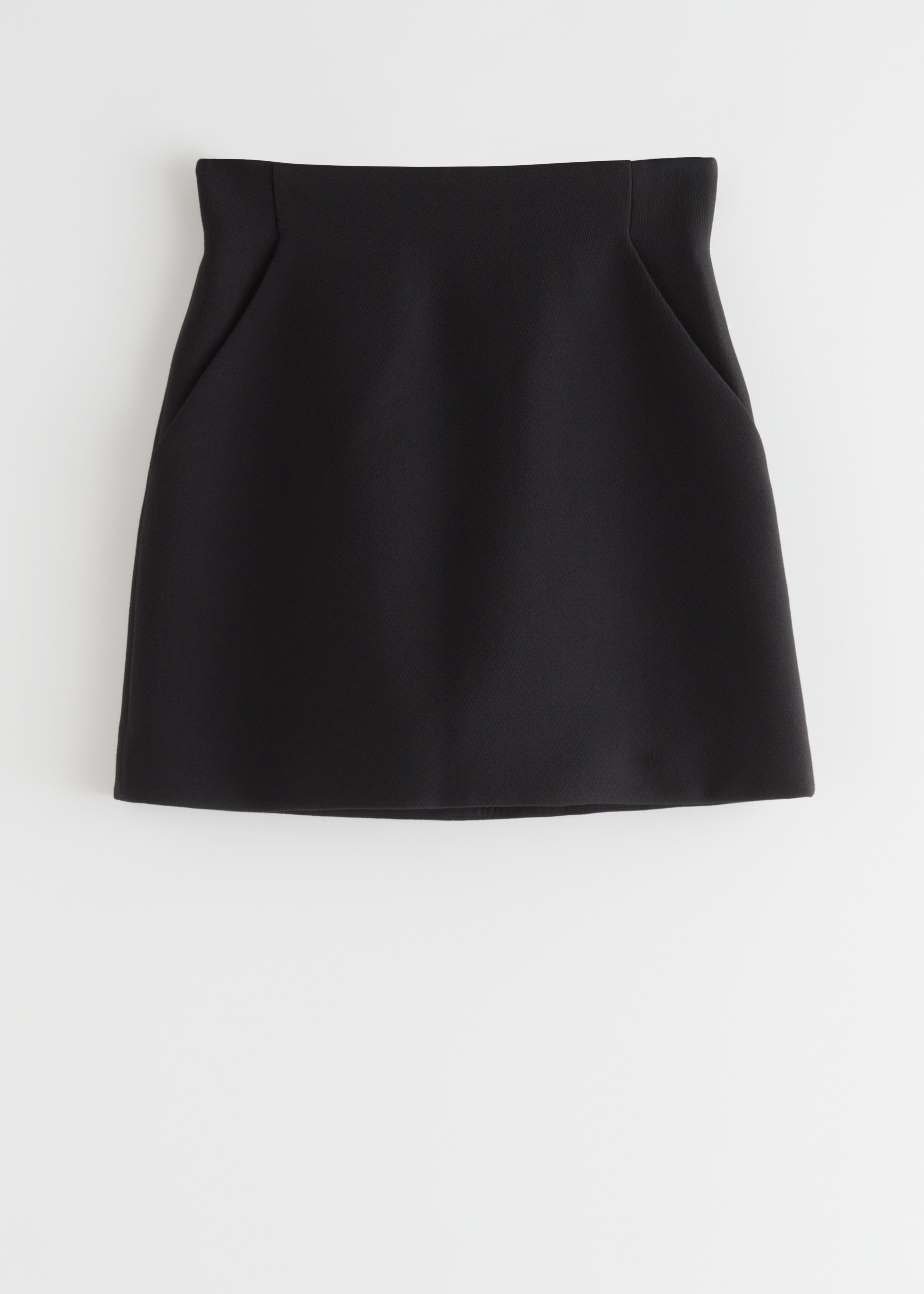 A-Line Mini Skirt - Black