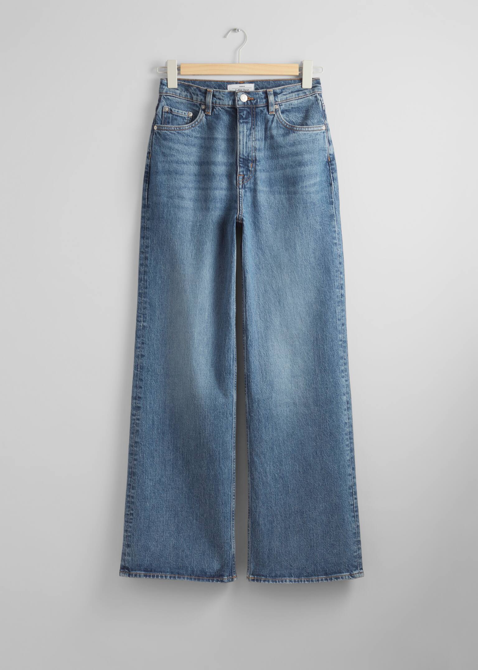 Wide-Leg Jeans - New Blue