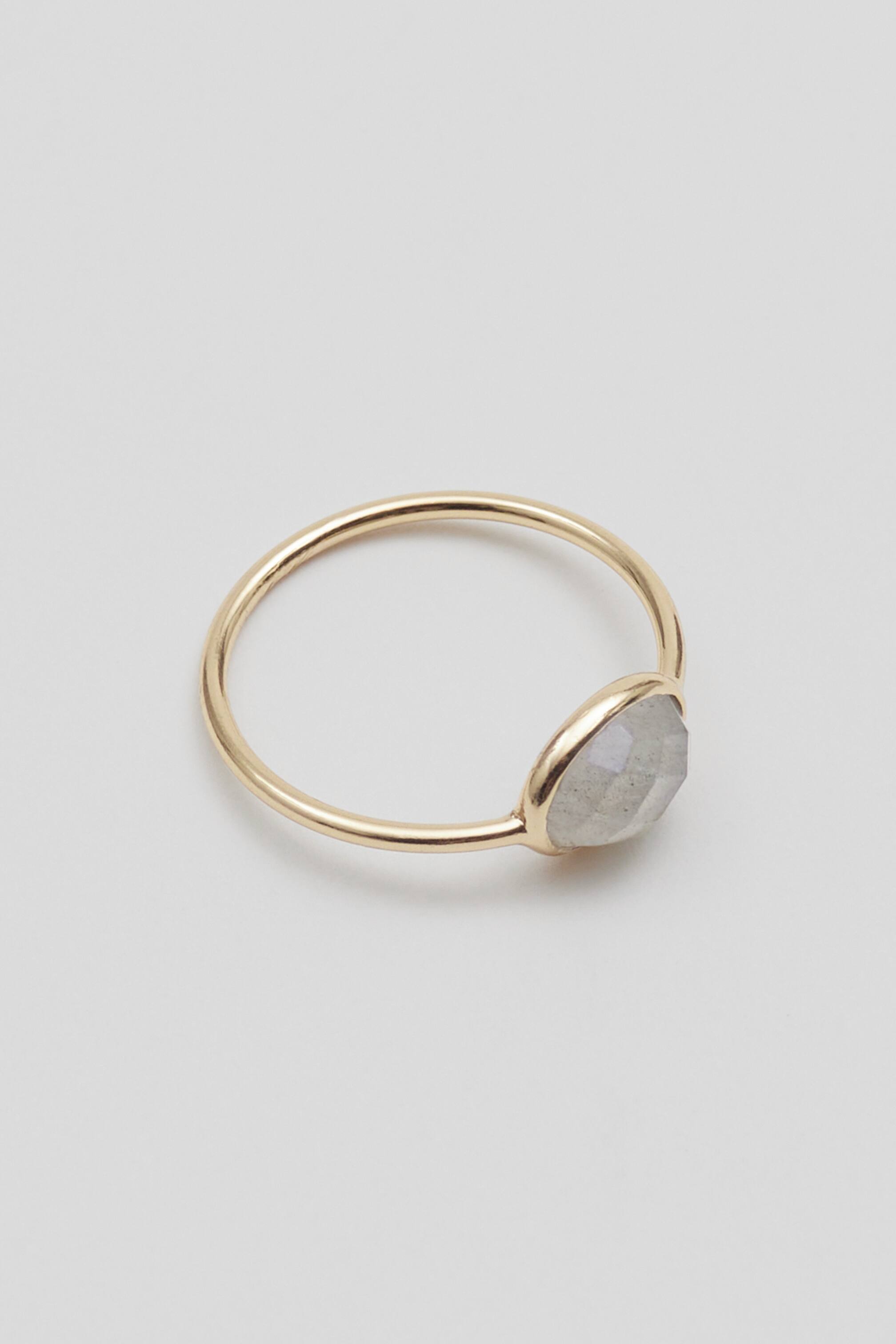 Se større billede: Ring med sten - Grøn sten - DAME | H&M DK 1