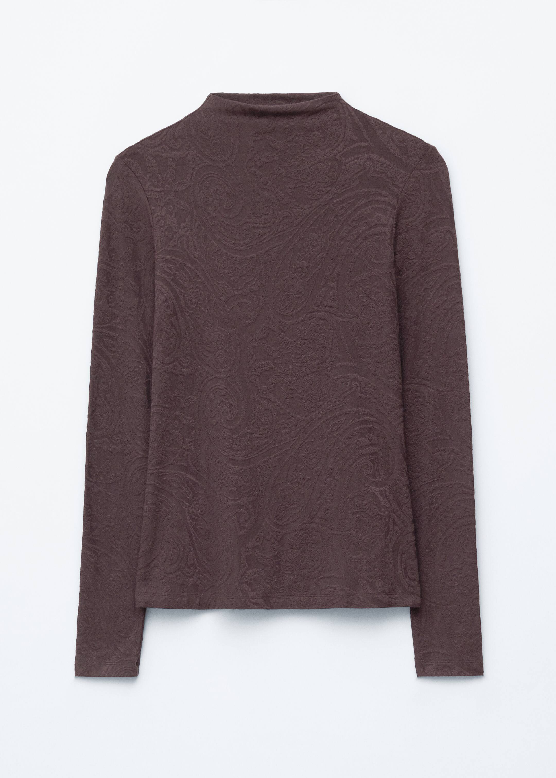 Visualizza immagine più grande: Maglia con collo a lupetto - Marrone scuro - DONNA | H&M IT 6