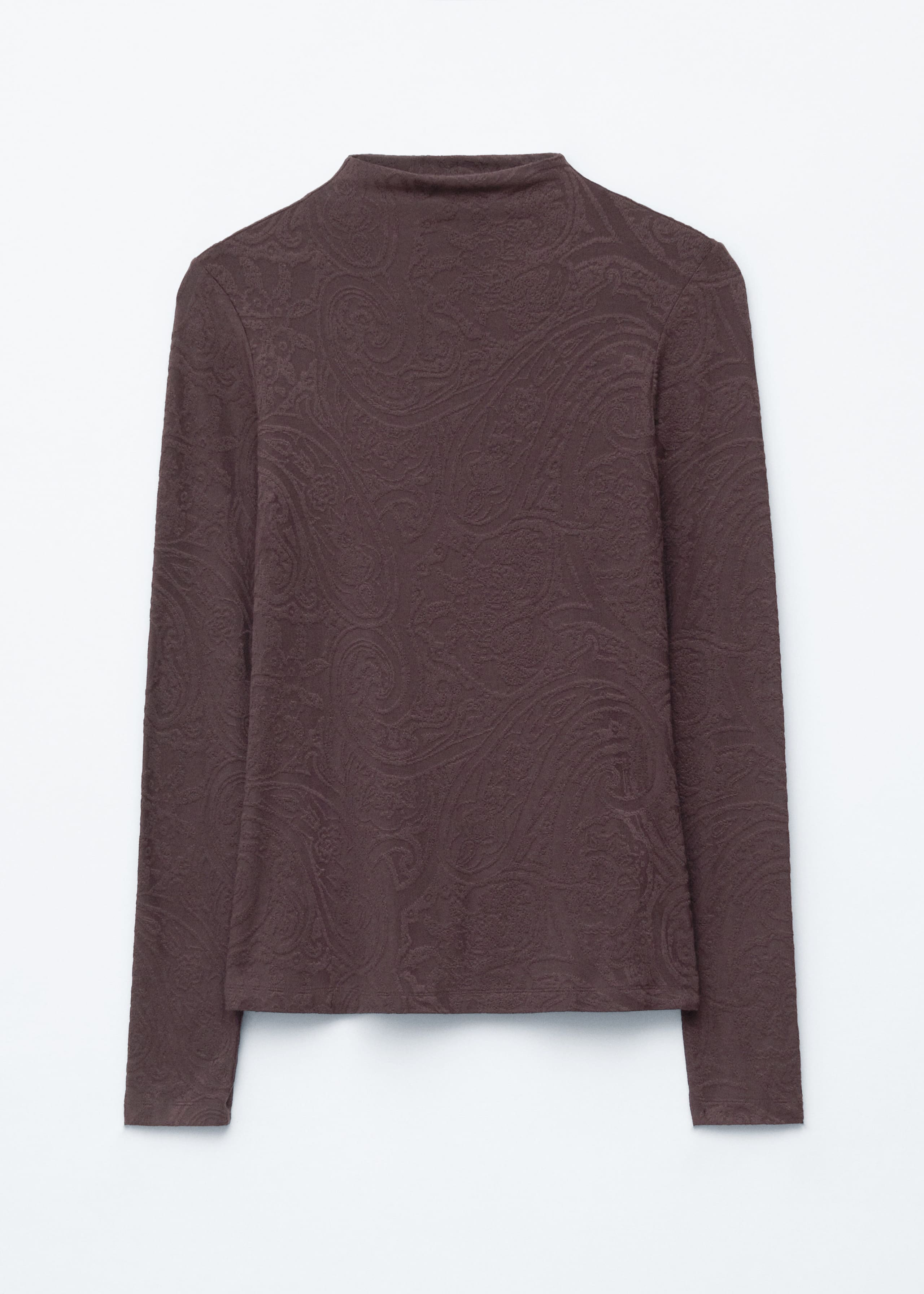 Image of Mock-Neck Top