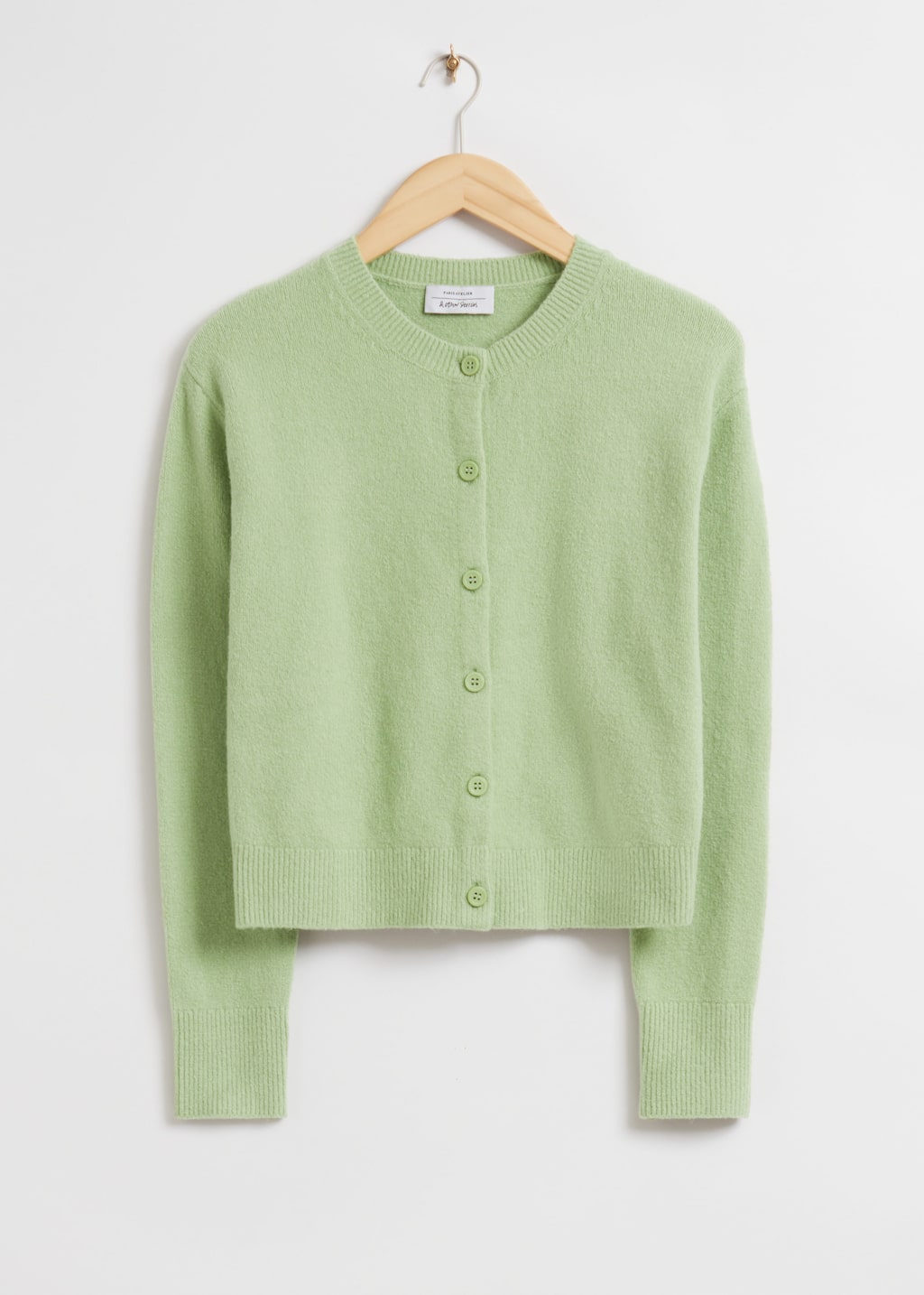Button Up Knit Cardigan - Turquoise - Still Life