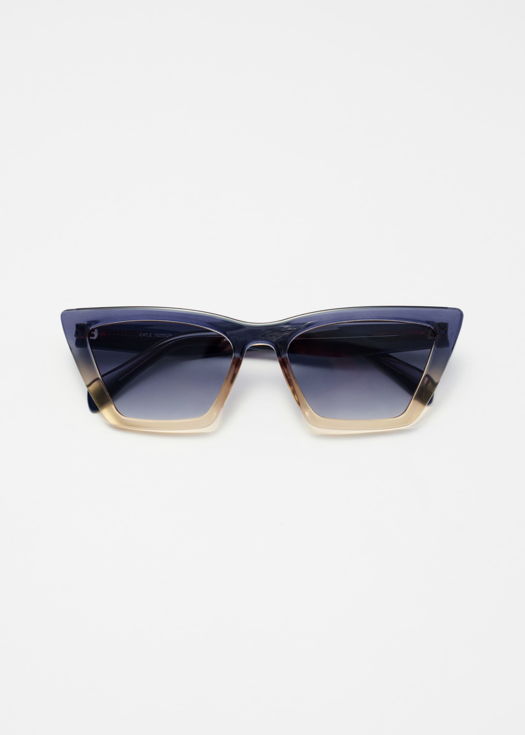 Visualizza immagine più grande: Occhiali da sole cat-eye angolari - Blu - DONNA | H&M IT 1