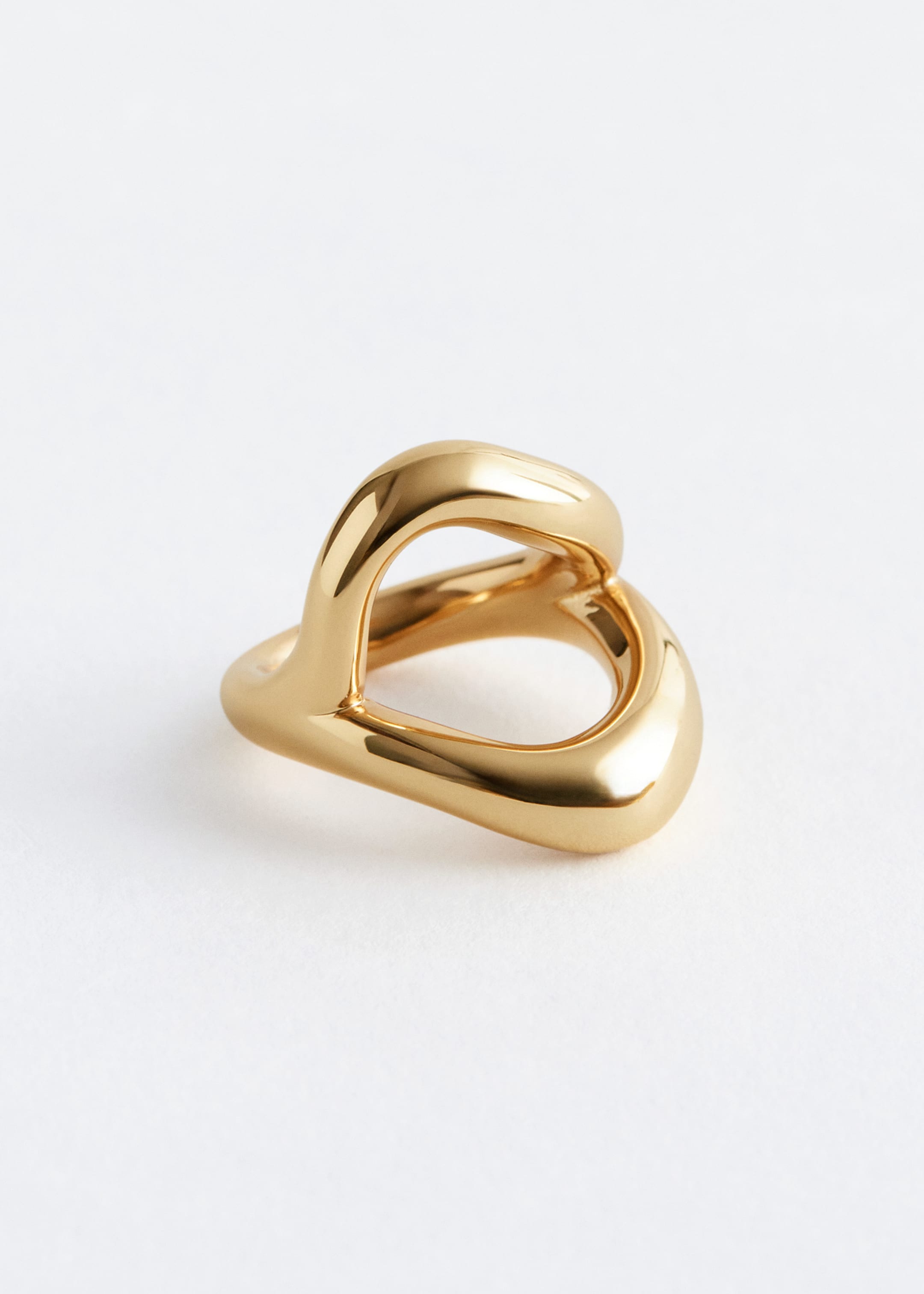 Visa större bild: Oregelbundet formad ring - Guld - DAM | H&M SE 1
