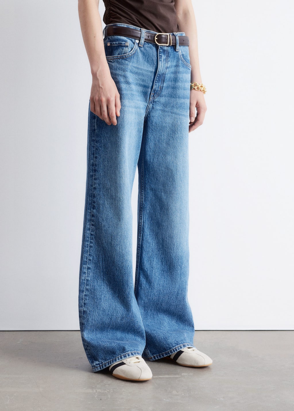 Image of Wide-Leg Jeans