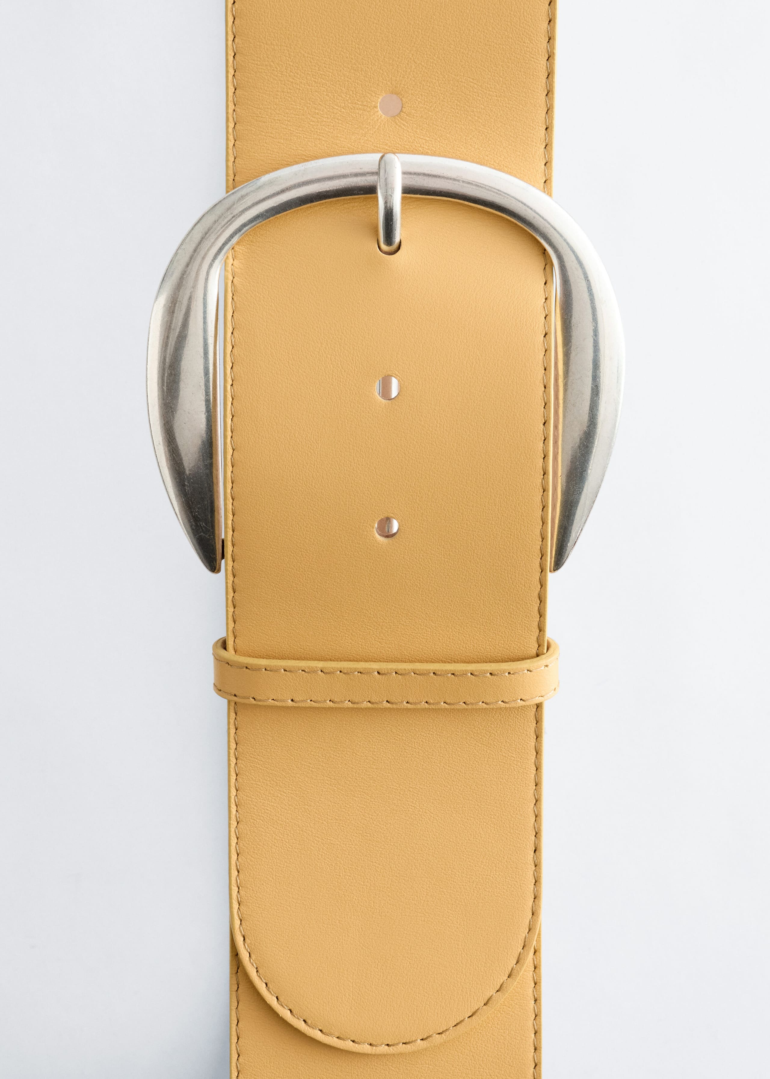 Image of Wide Leather Belt