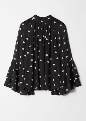 Black Polka Dot