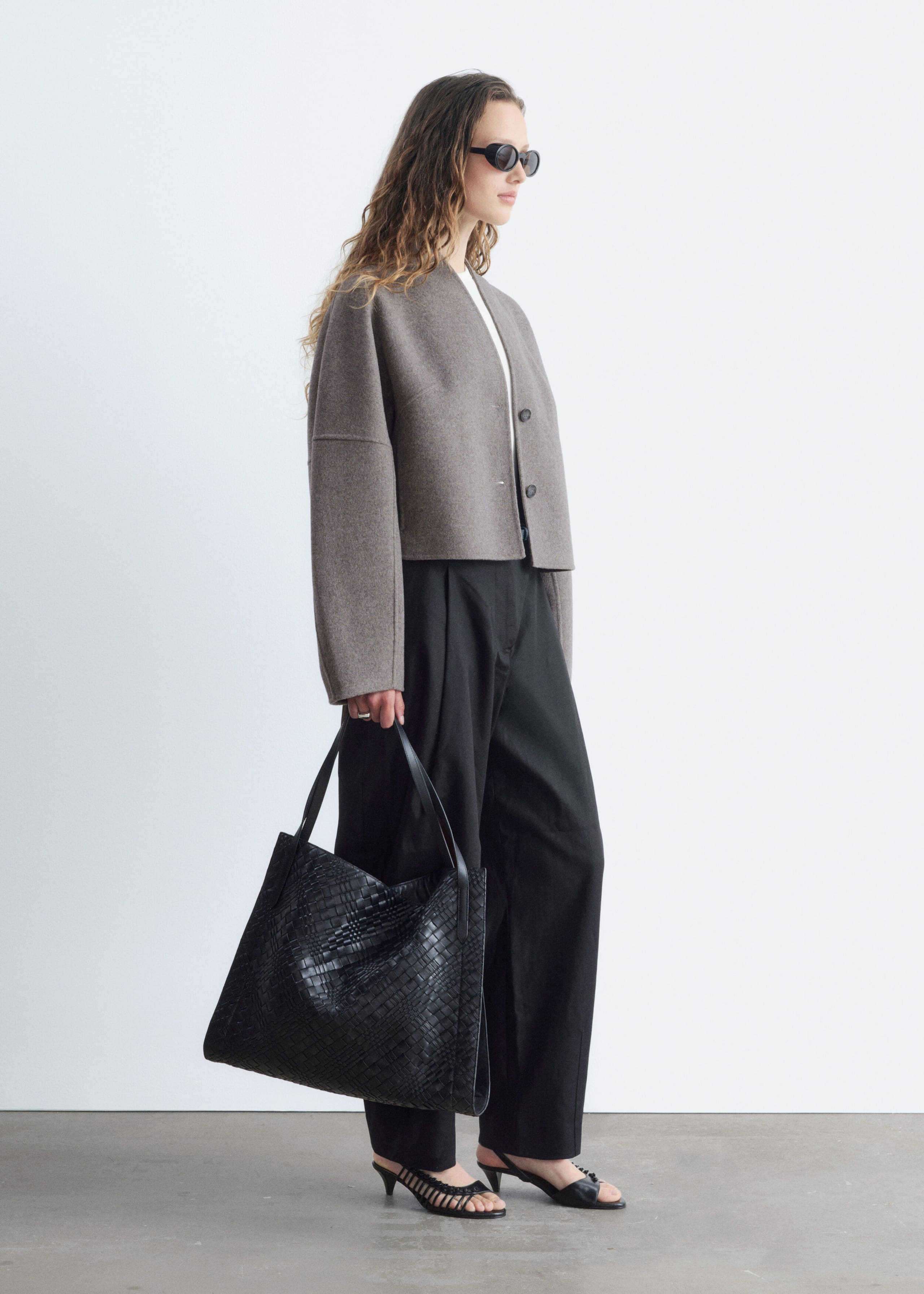 Wool Doublé Jacket - Mole - Still Life
