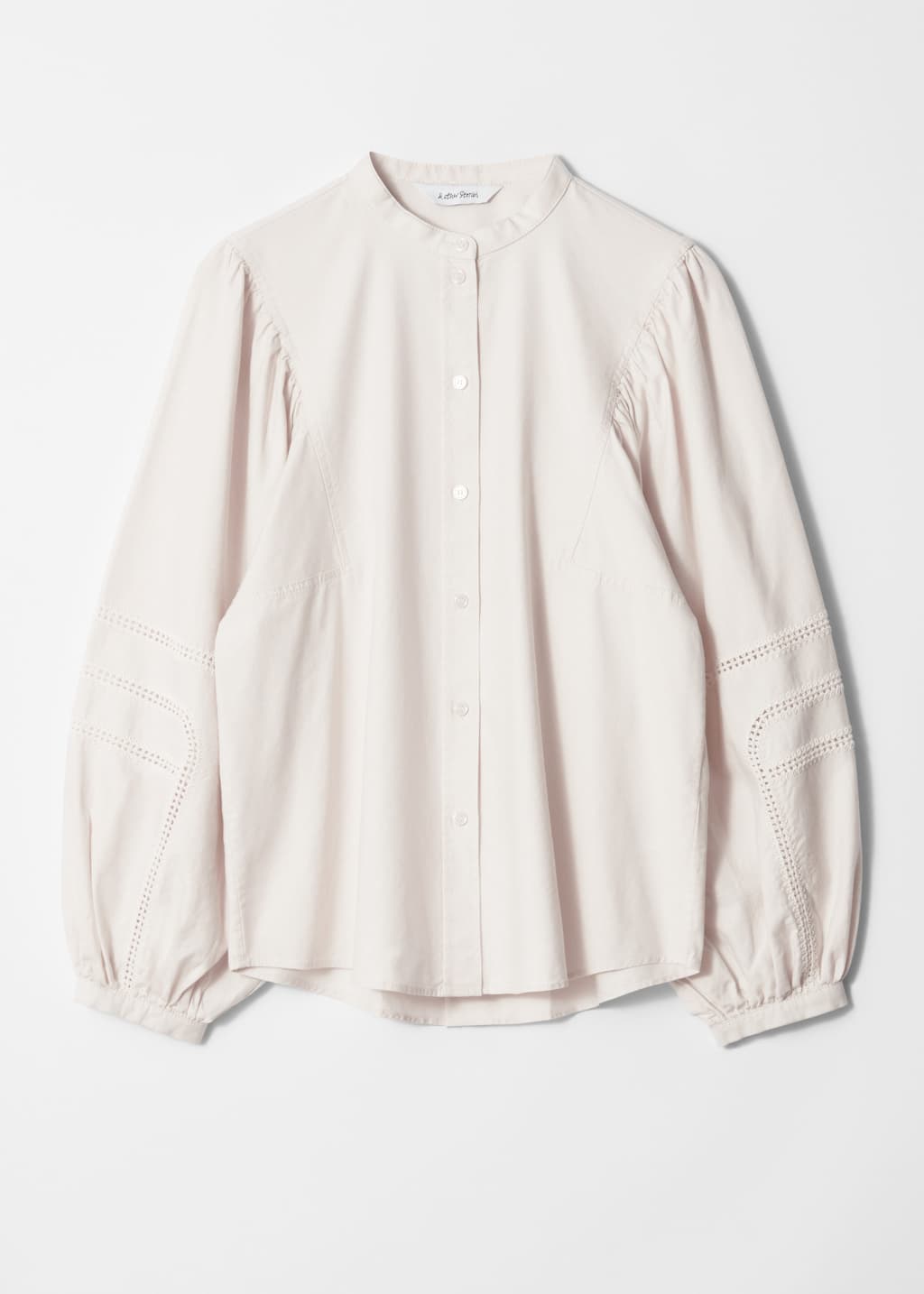 Image of Voluminous Sleeve Blouse