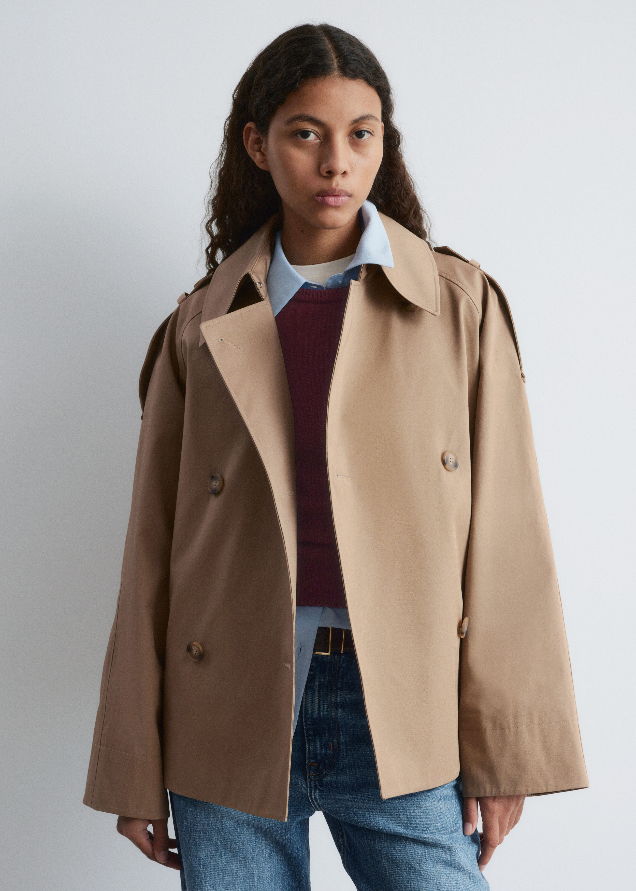 Belted Trench Coat - Khaki - Coats - & Other Stories US