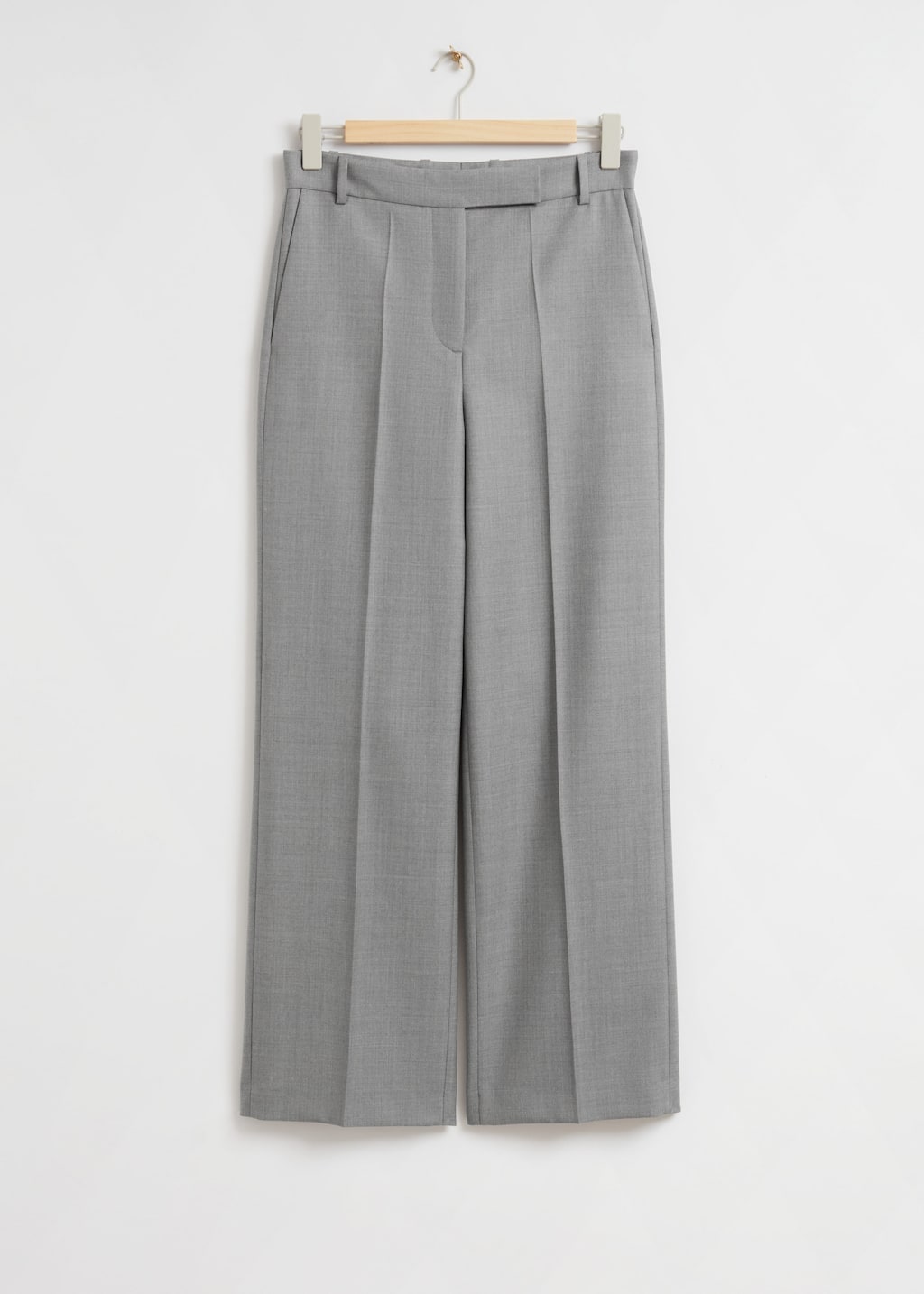RelaxedTailoredSuitTrousers - Light Grey - Bodegón