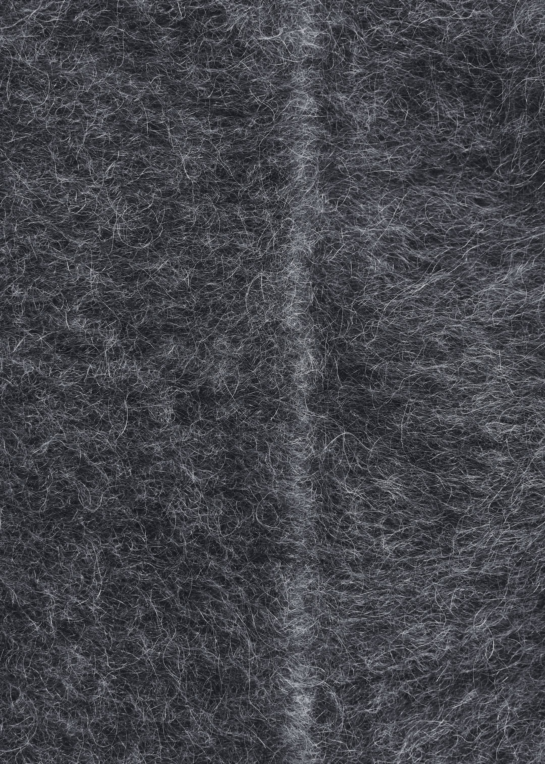 Grotere afbeelding bekijken: Beanie van een mohairmix - Donkergrijs gemêleerd - DAMES | H&M BE 2