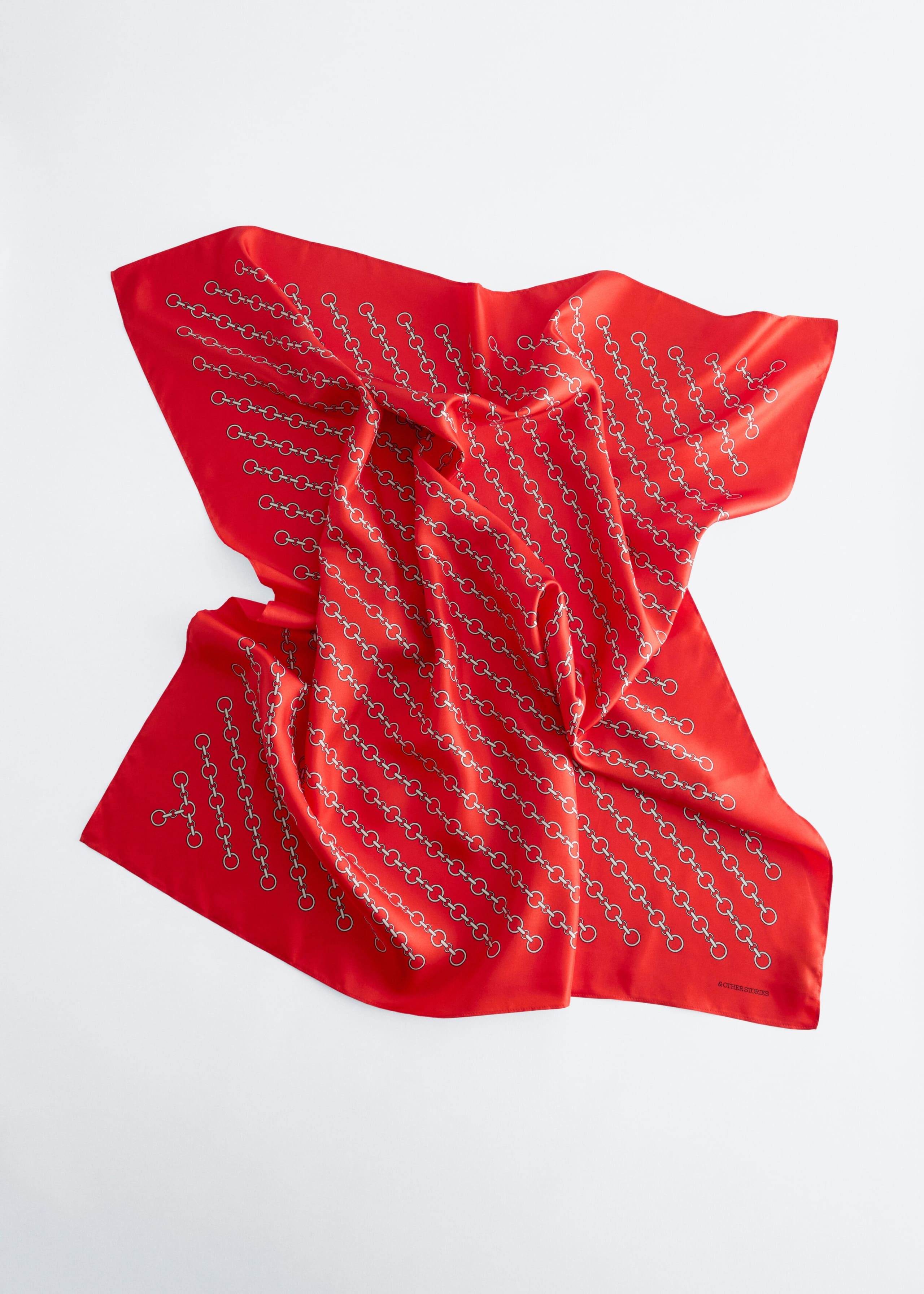Printed Silk Scarf - {{variantName}} - Descriptive Detail