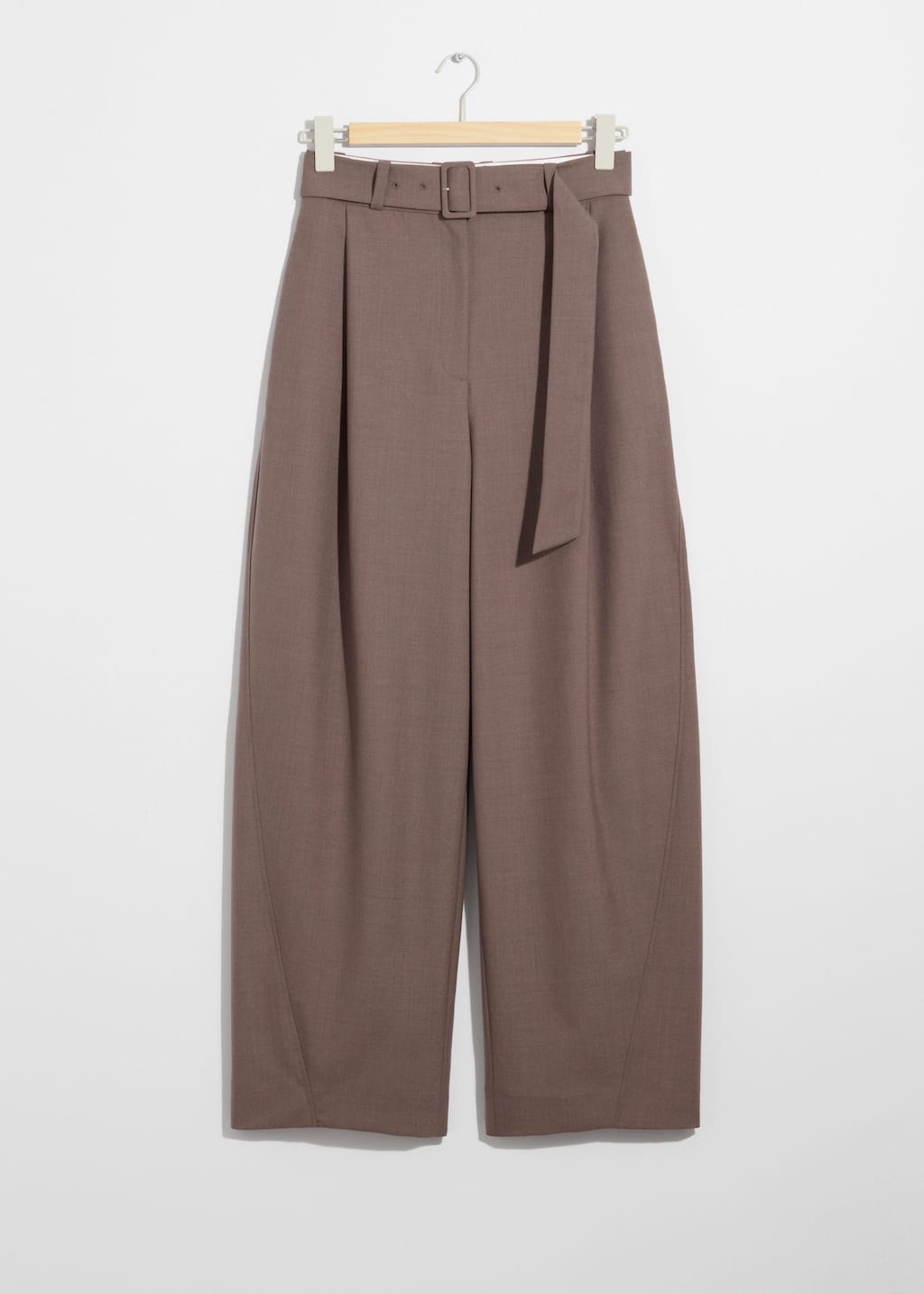 Pantaloni barrel sartoriali - Nero - Natura morta
